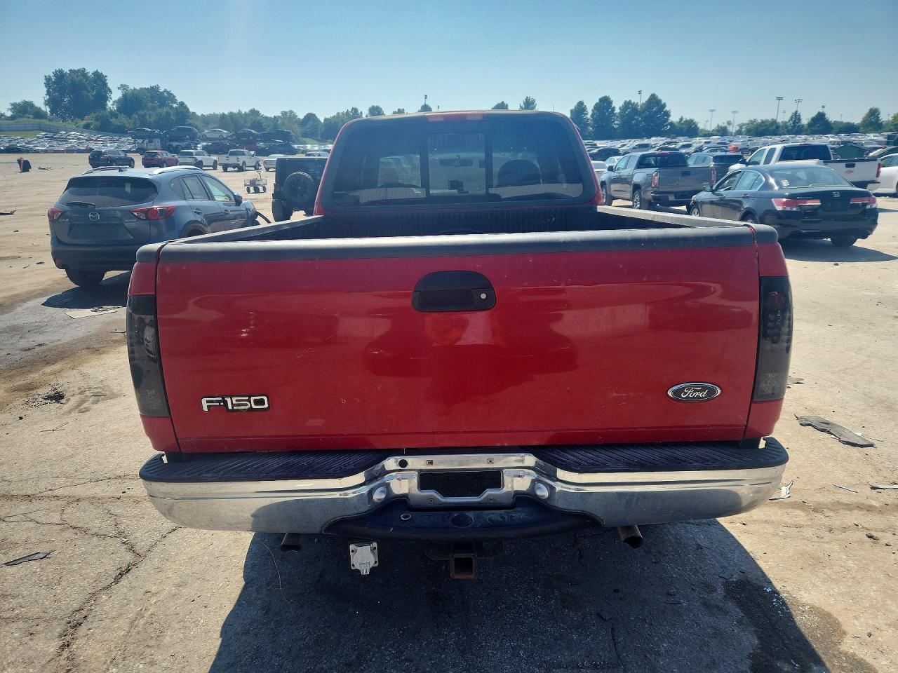 1998 Ford F150 Red vin: 1FTZX18W7WNC23598
