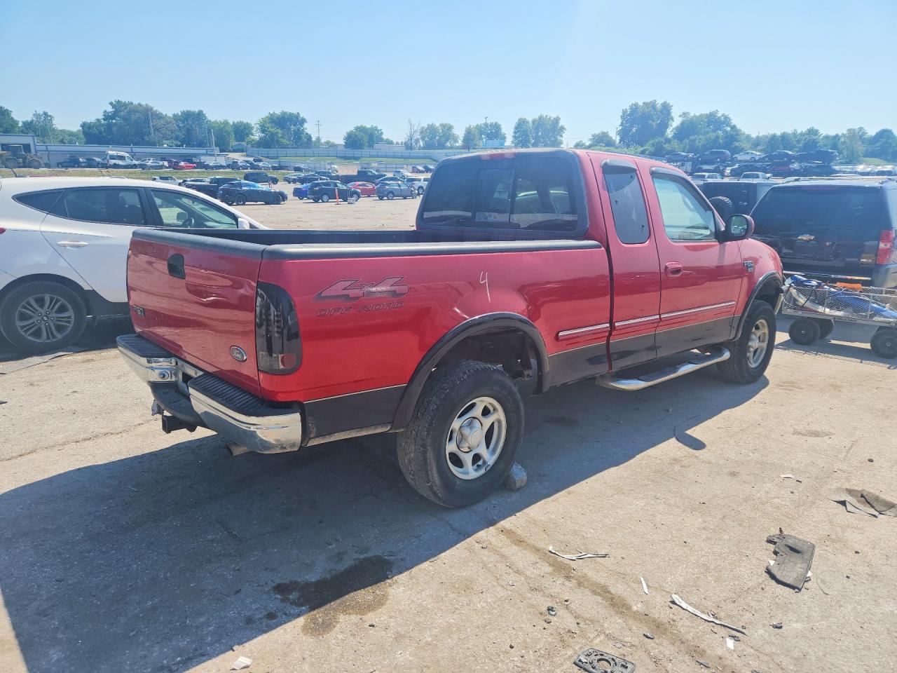 1998 Ford F150 Red vin: 1FTZX18W7WNC23598