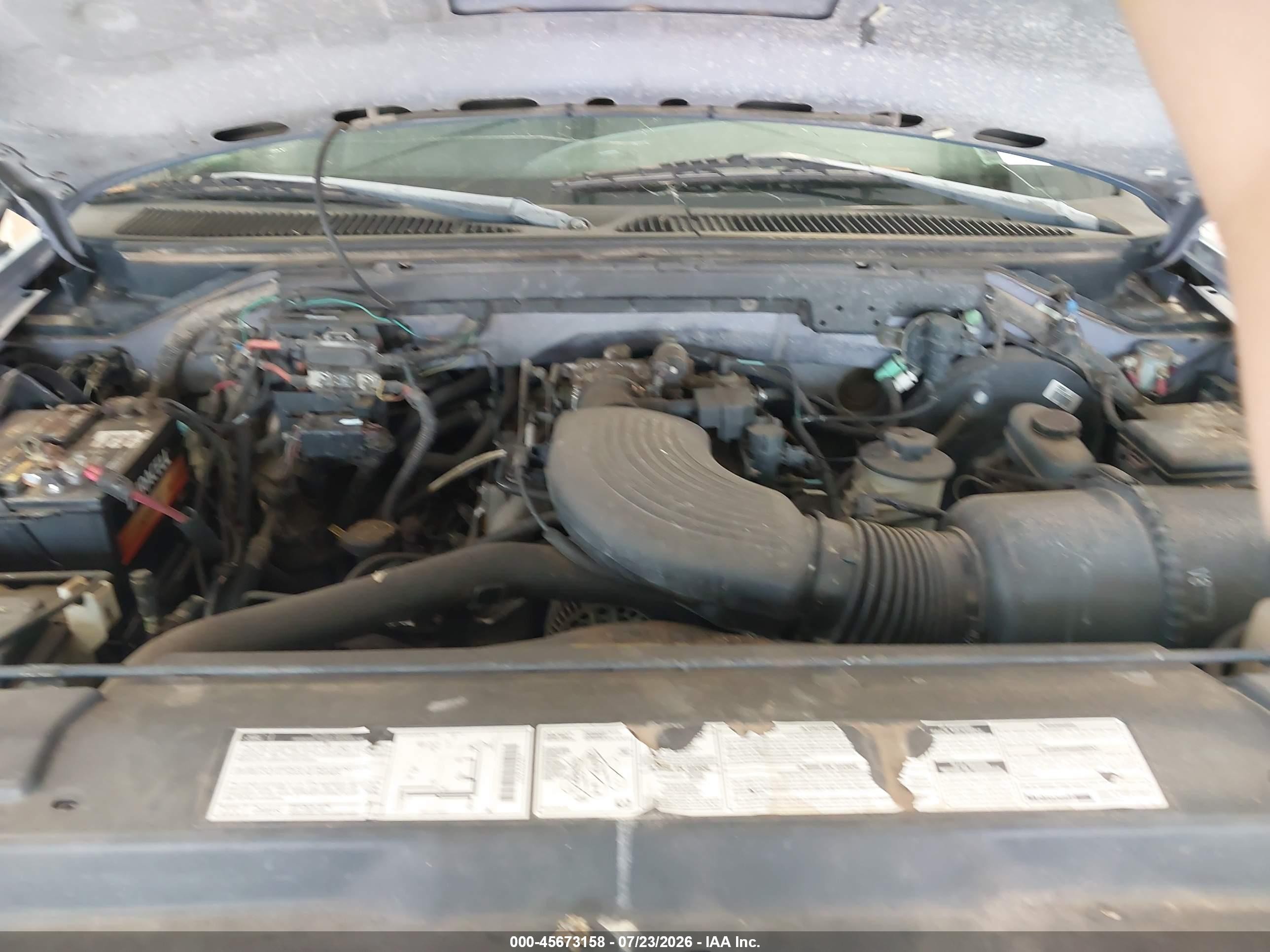1998 Ford F-150 Lariat/standard/xl/xlt Blue vin: 1FTZX18W8WKA73373