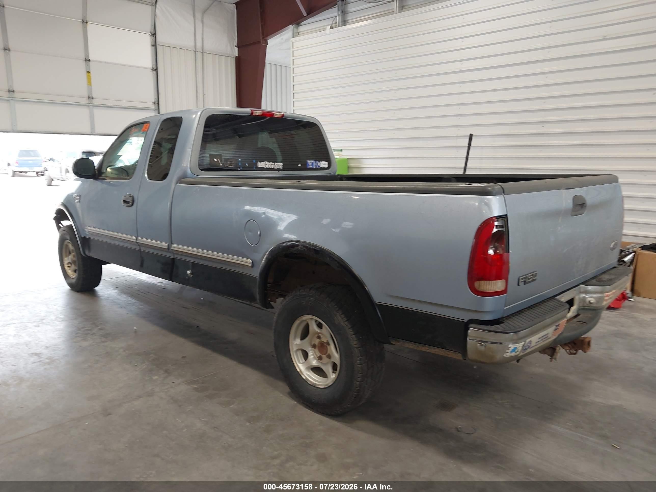 1998 Ford F-150 Lariat/standard/xl/xlt Blue vin: 1FTZX18W8WKA73373