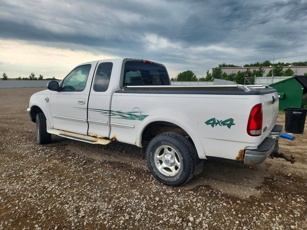 1998 Ford F150 White vin: 1FTZX18W9WKB11516