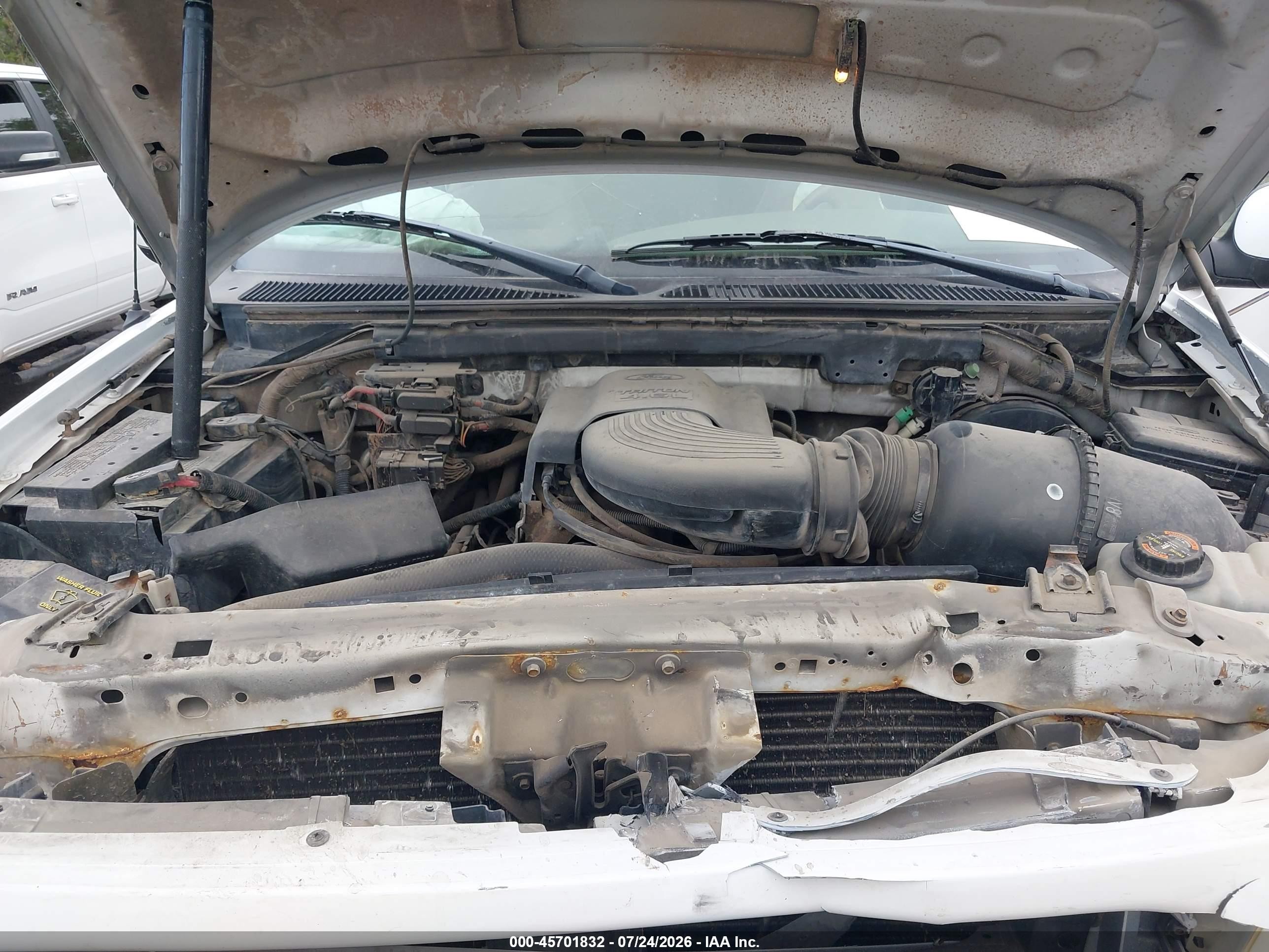1998 Ford F-150 Lariat/standard/xl/xlt Белый vin: 1FTZX18W9WKB79847