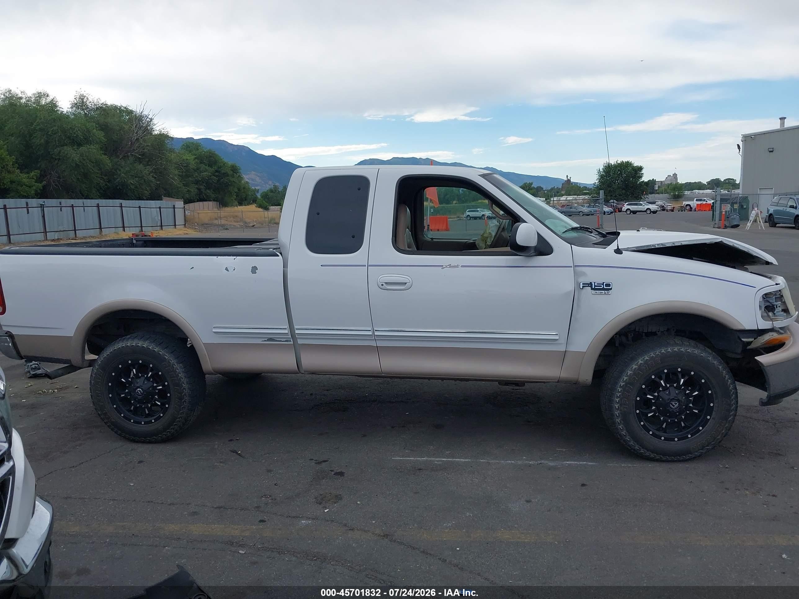 1998 Ford F-150 Lariat/standard/xl/xlt Белый vin: 1FTZX18W9WKB79847