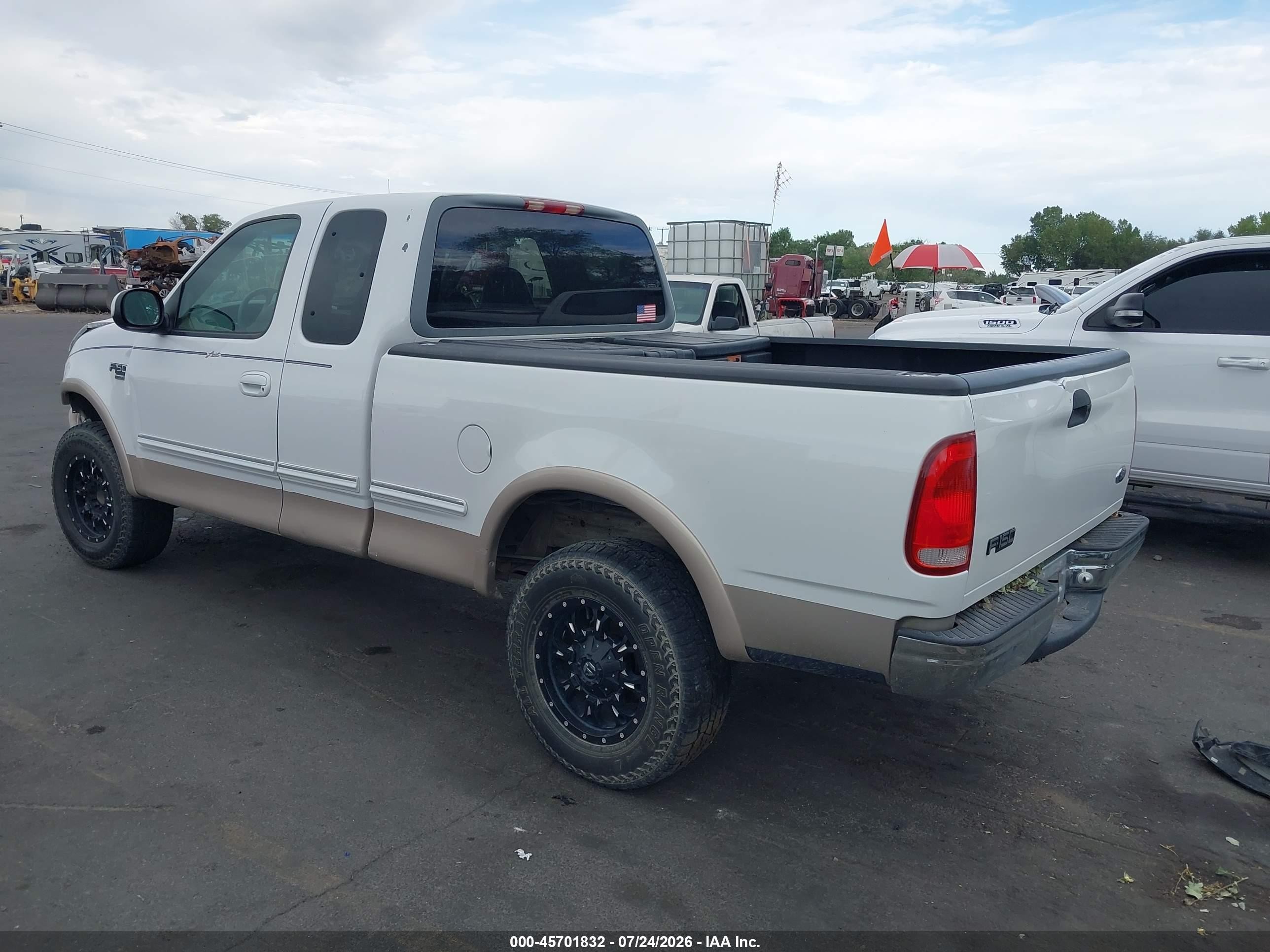 1998 Ford F-150 Lariat/standard/xl/xlt Белый vin: 1FTZX18W9WKB79847
