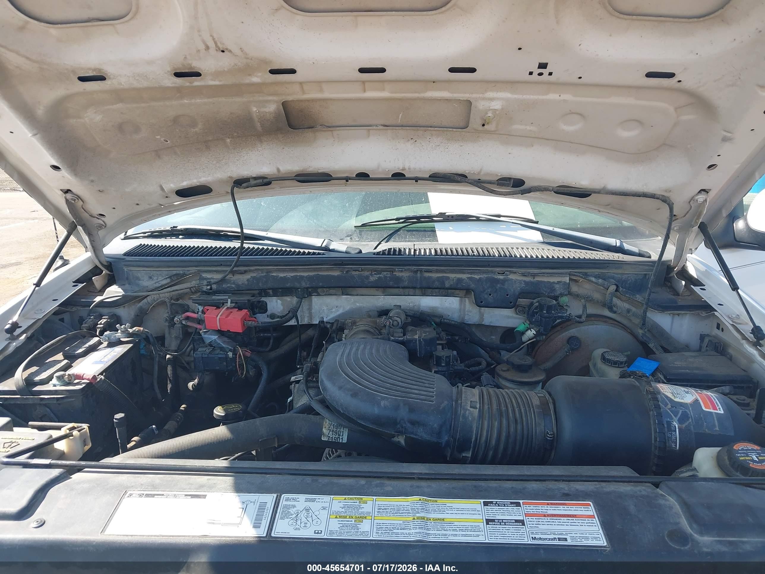 1998 Ford F-150 Lariat/standard/xl/xlt White vin: 1FTZX18WXWKA31884