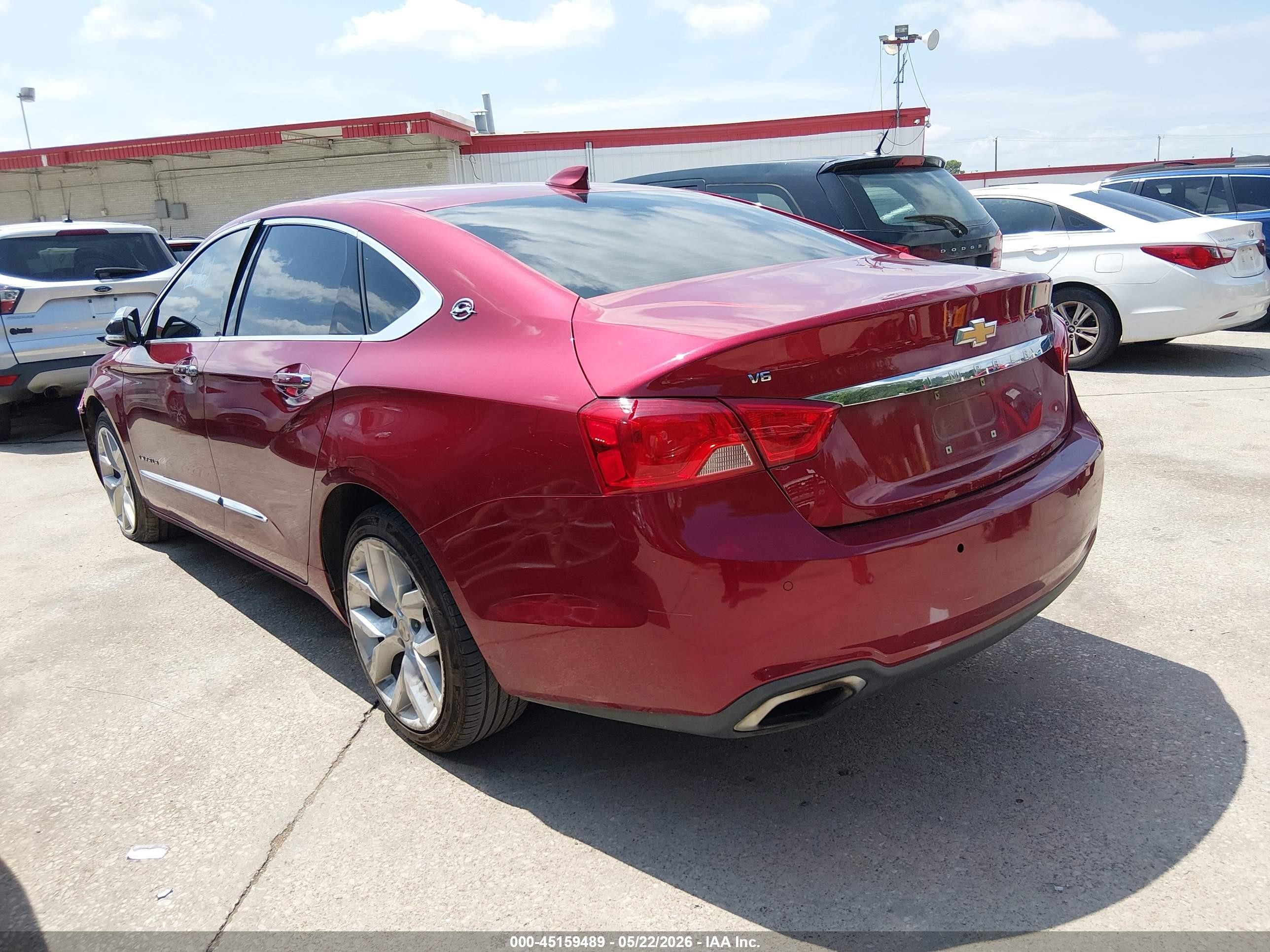 2019 Chevrolet Impala Premier Red vin: 1G1105S30KU100533