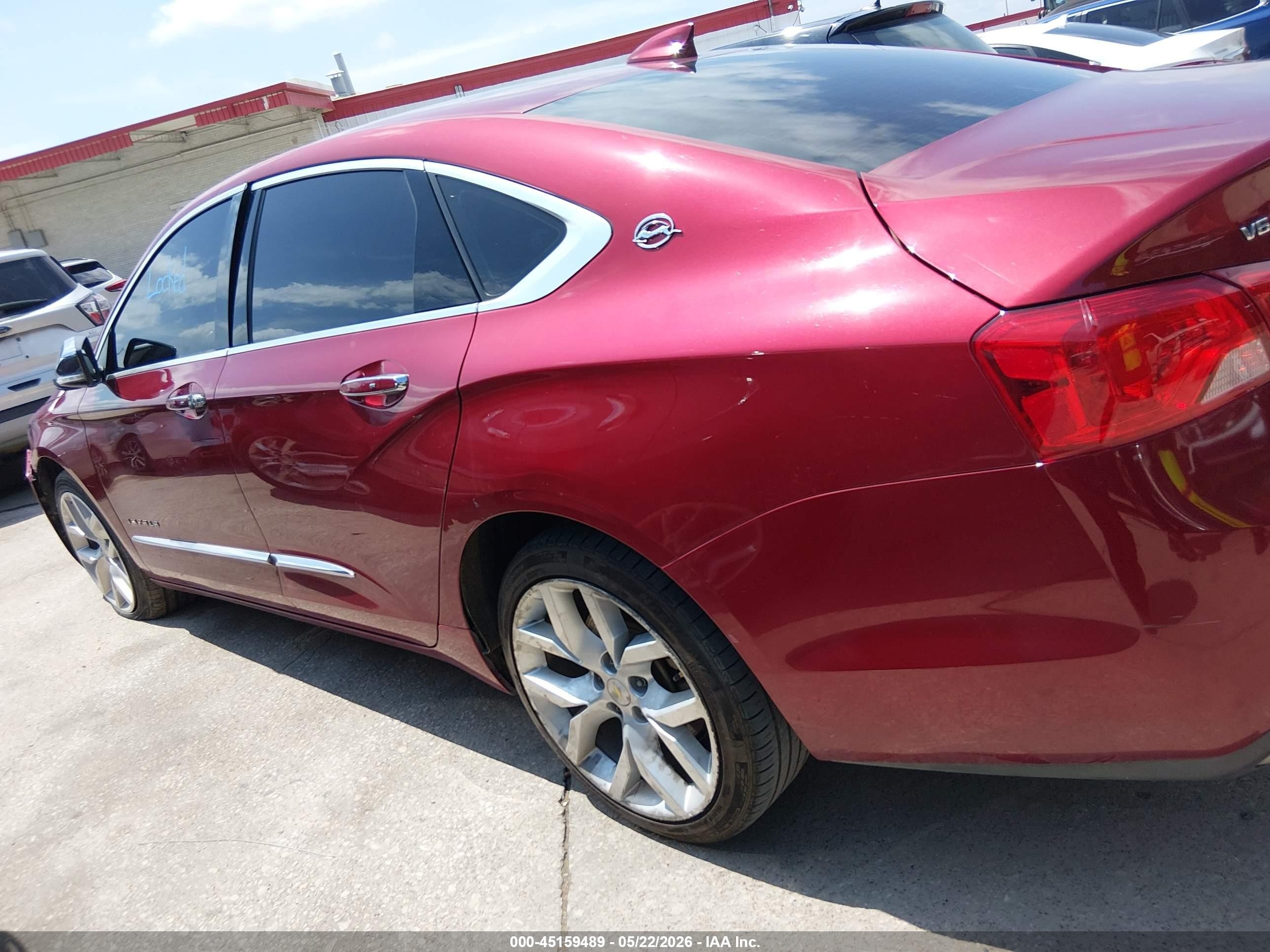 2019 Chevrolet Impala Premier Red vin: 1G1105S30KU100533