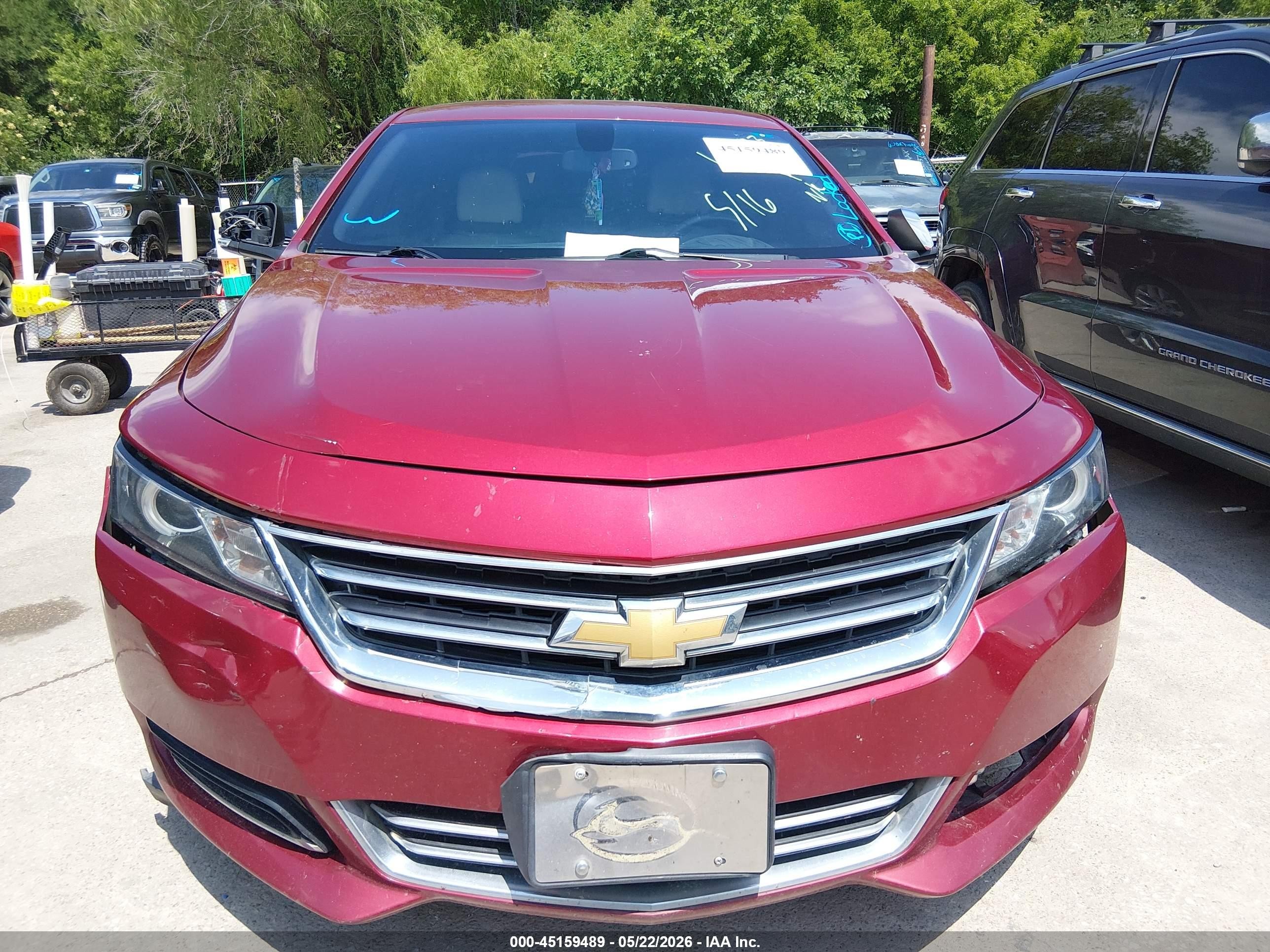 2019 Chevrolet Impala Premier Red vin: 1G1105S30KU100533