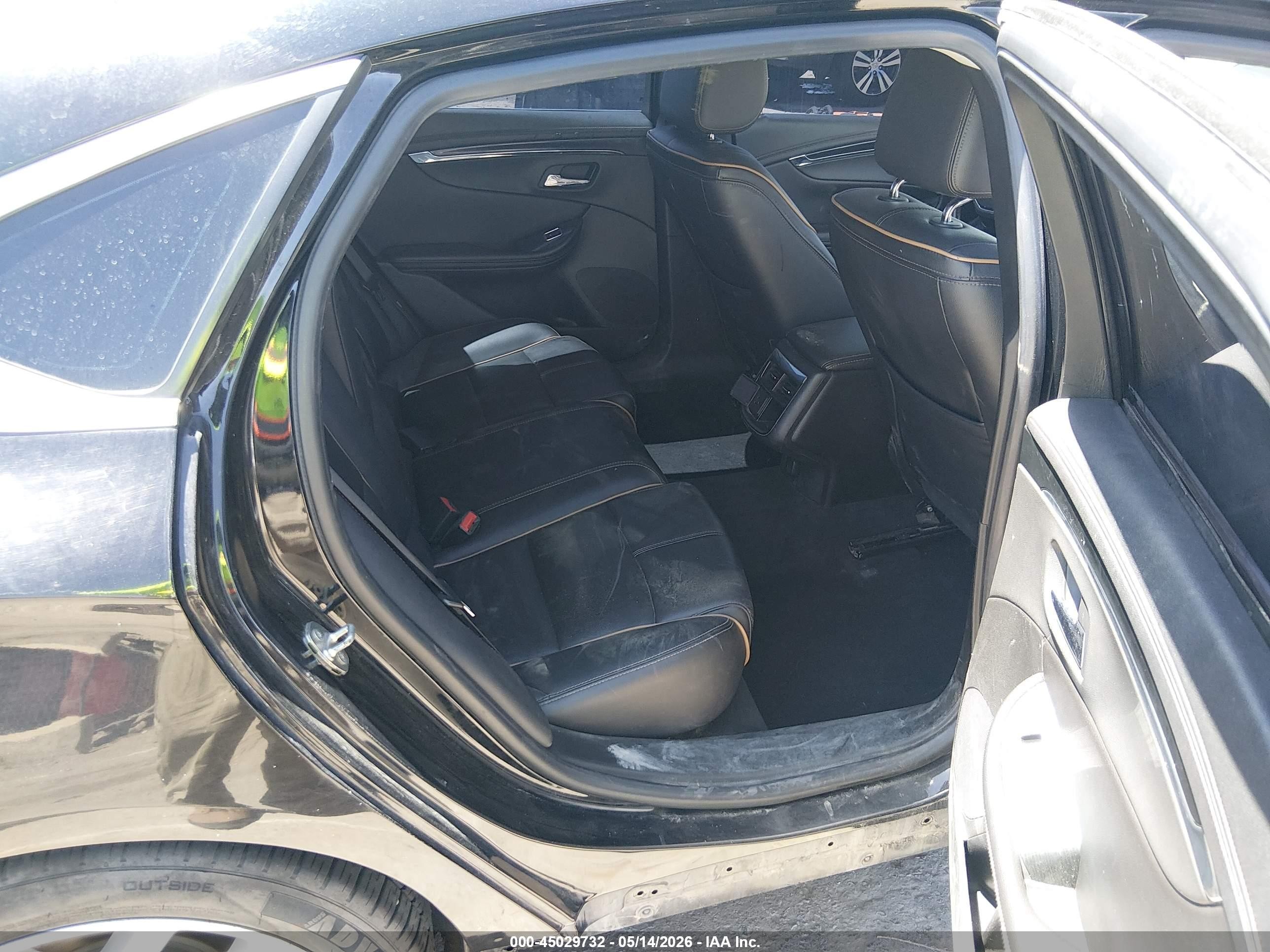 2019 Chevrolet Impala Premier Черный vin: 1G1105S30KU142331