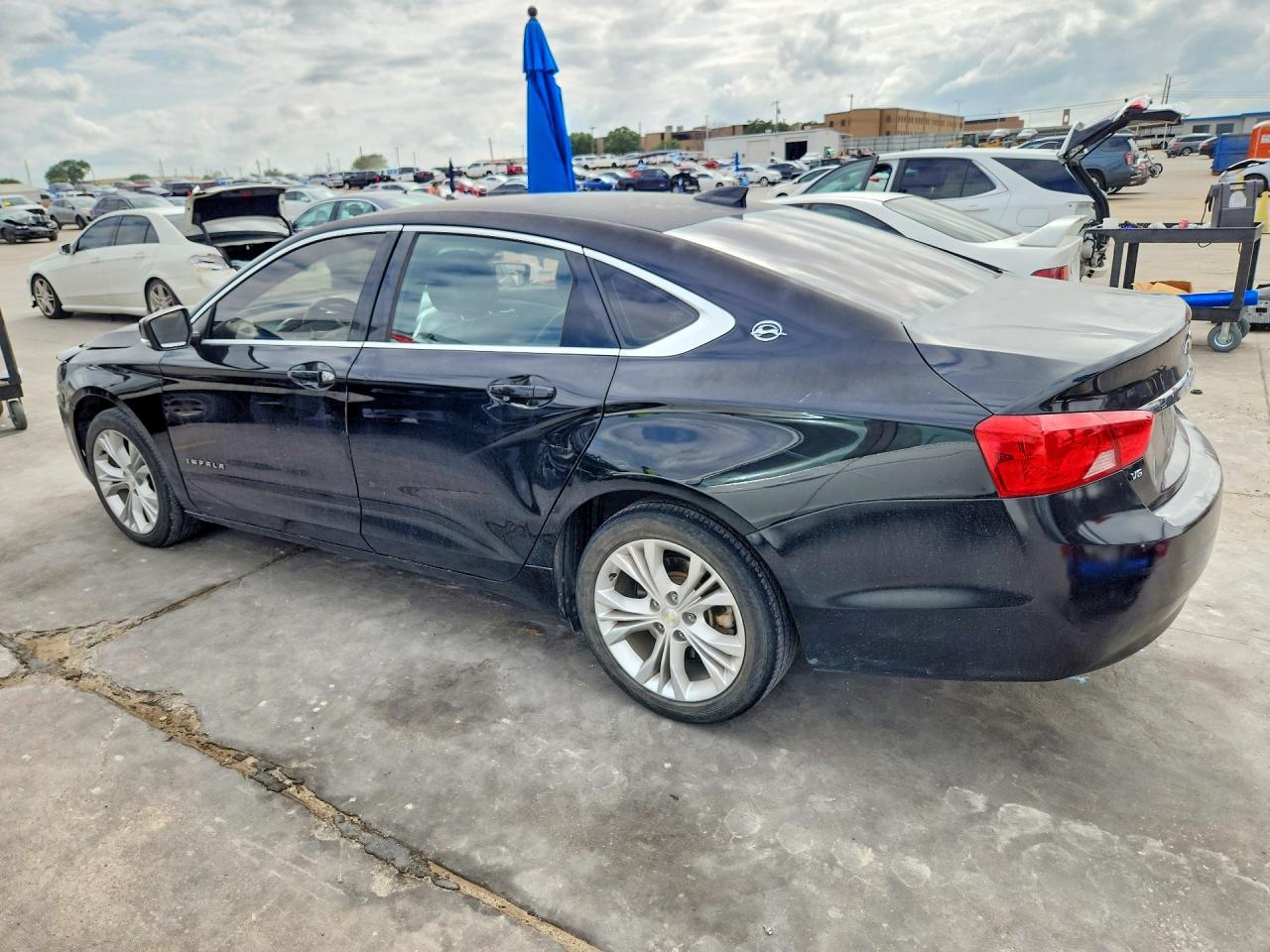 2017 Chevrolet Impala Lt Black vin: 1G1105S34HU190293