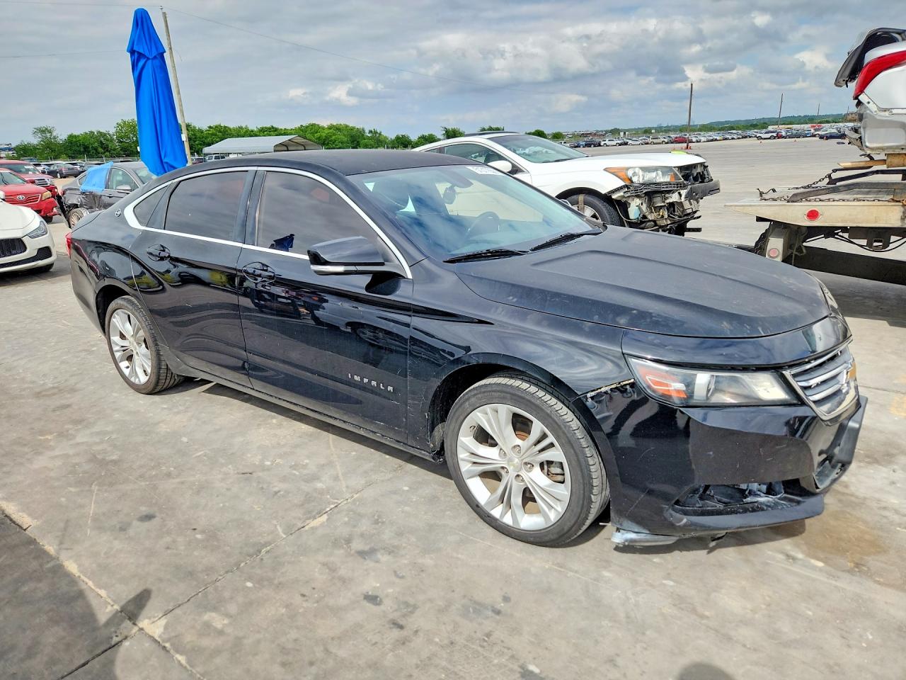 2017 Chevrolet Impala Lt Black vin: 1G1105S34HU190293