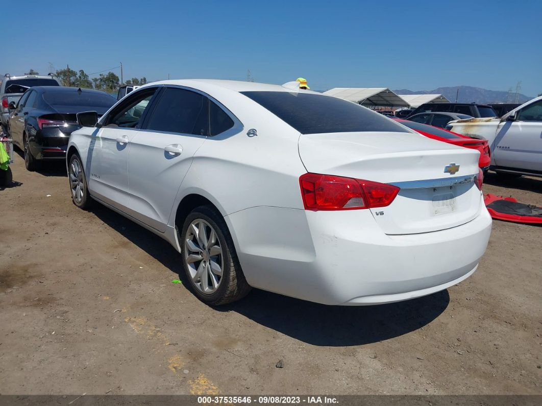 2017 Chevrolet Impala Lt White vin: 1G1105S36HU128961