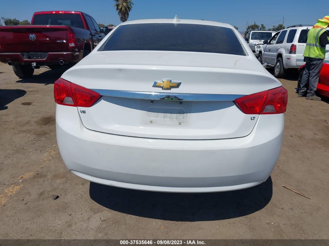 2017 Chevrolet Impala Lt White vin: 1G1105S36HU128961