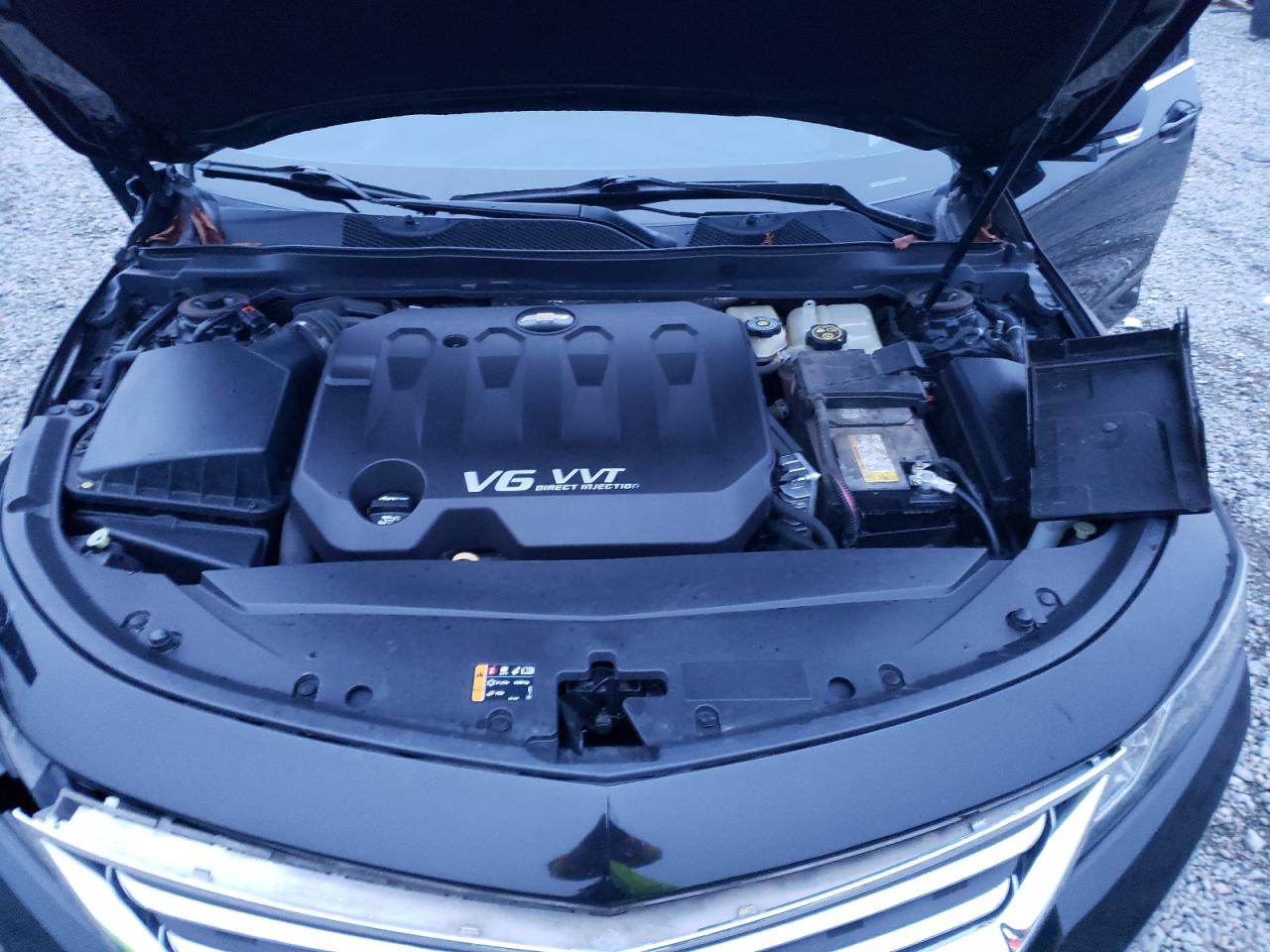 2017 Chevrolet Impala Lt Black vin: 1G1105S3XHU185373