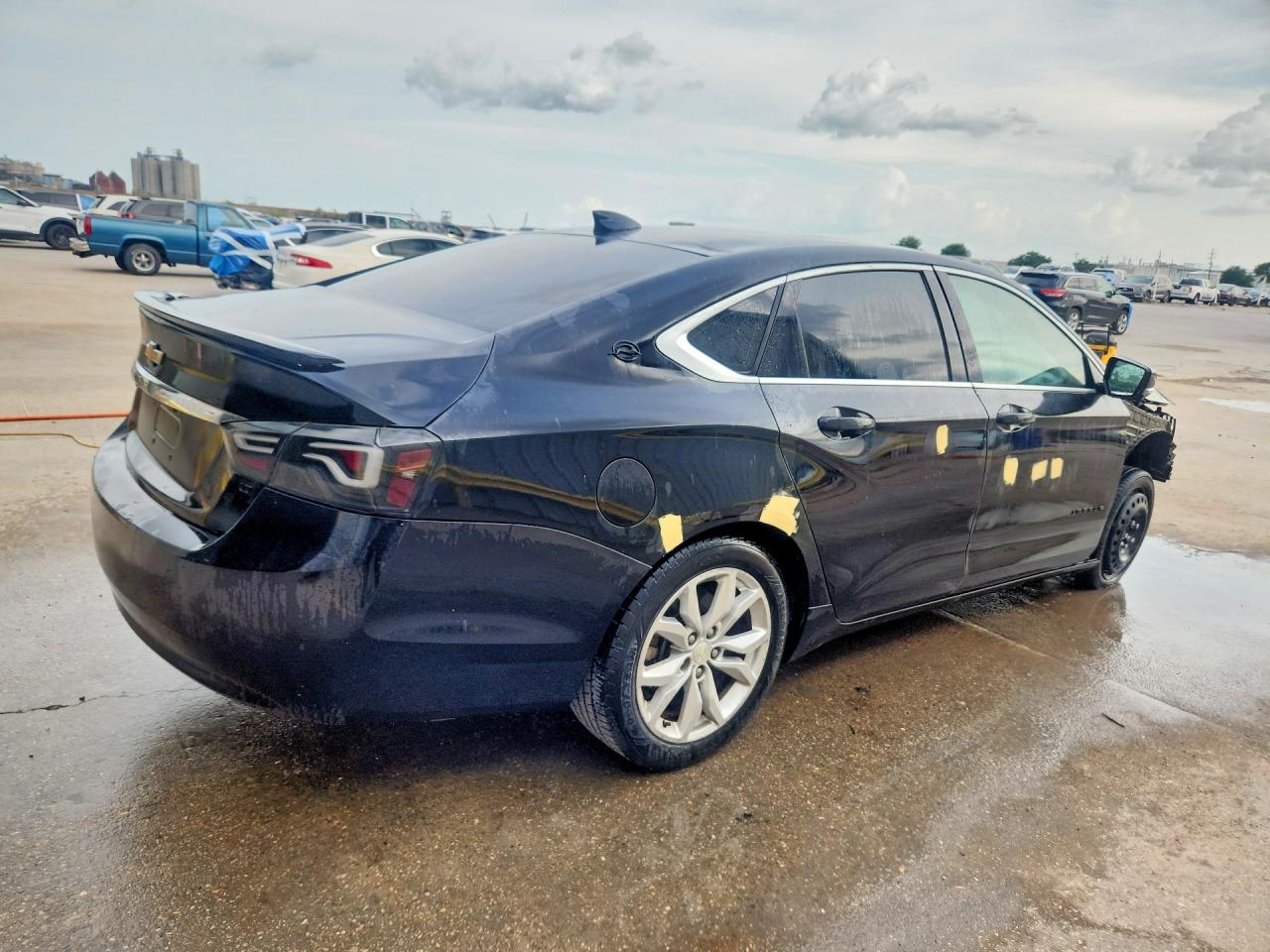 2017 Chevrolet Impala Lt Черный vin: 1G1105S3XHU186099