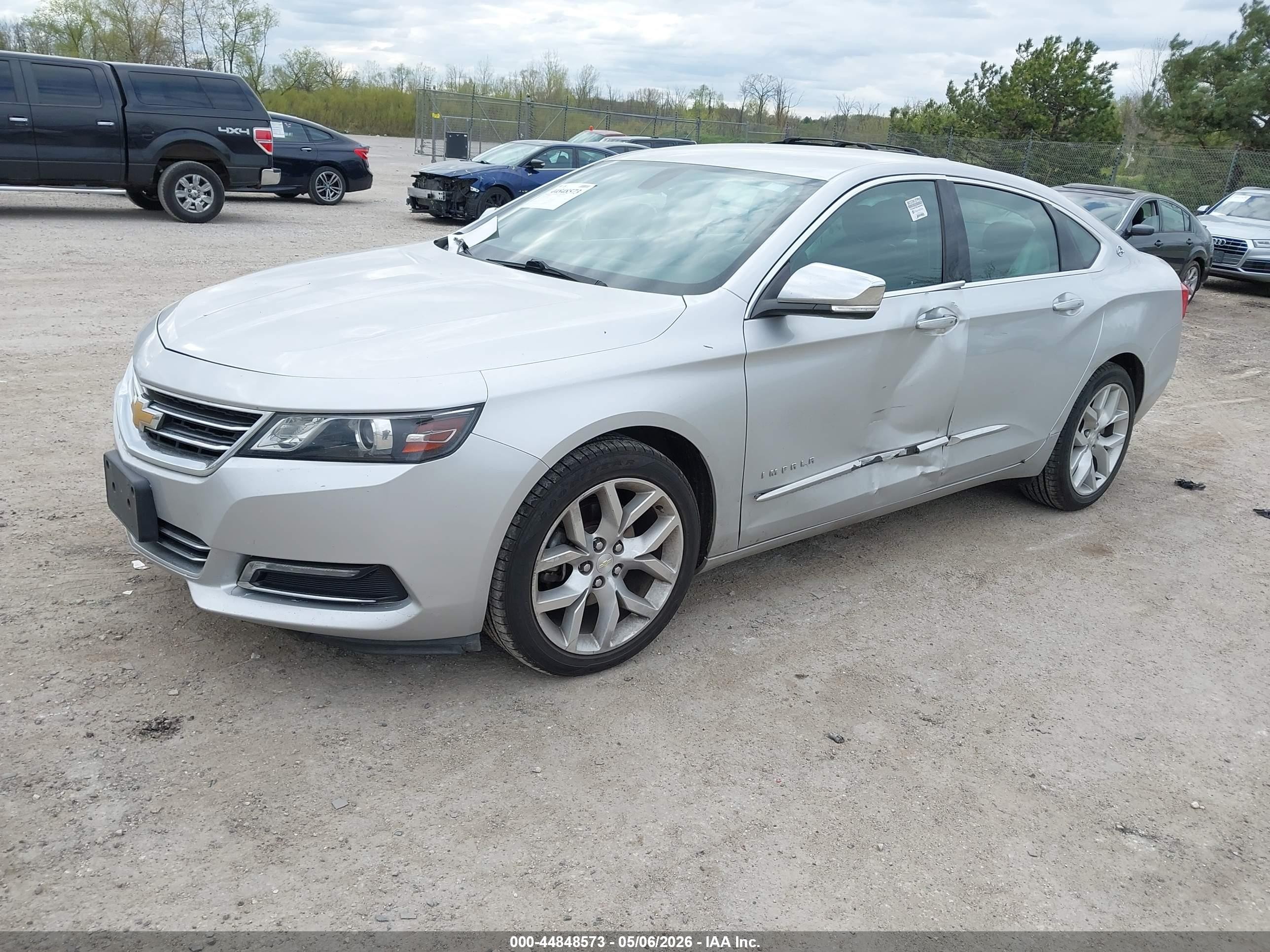 2019 Chevrolet Impala Premier Серый vin: 1G1105S3XKU113385
