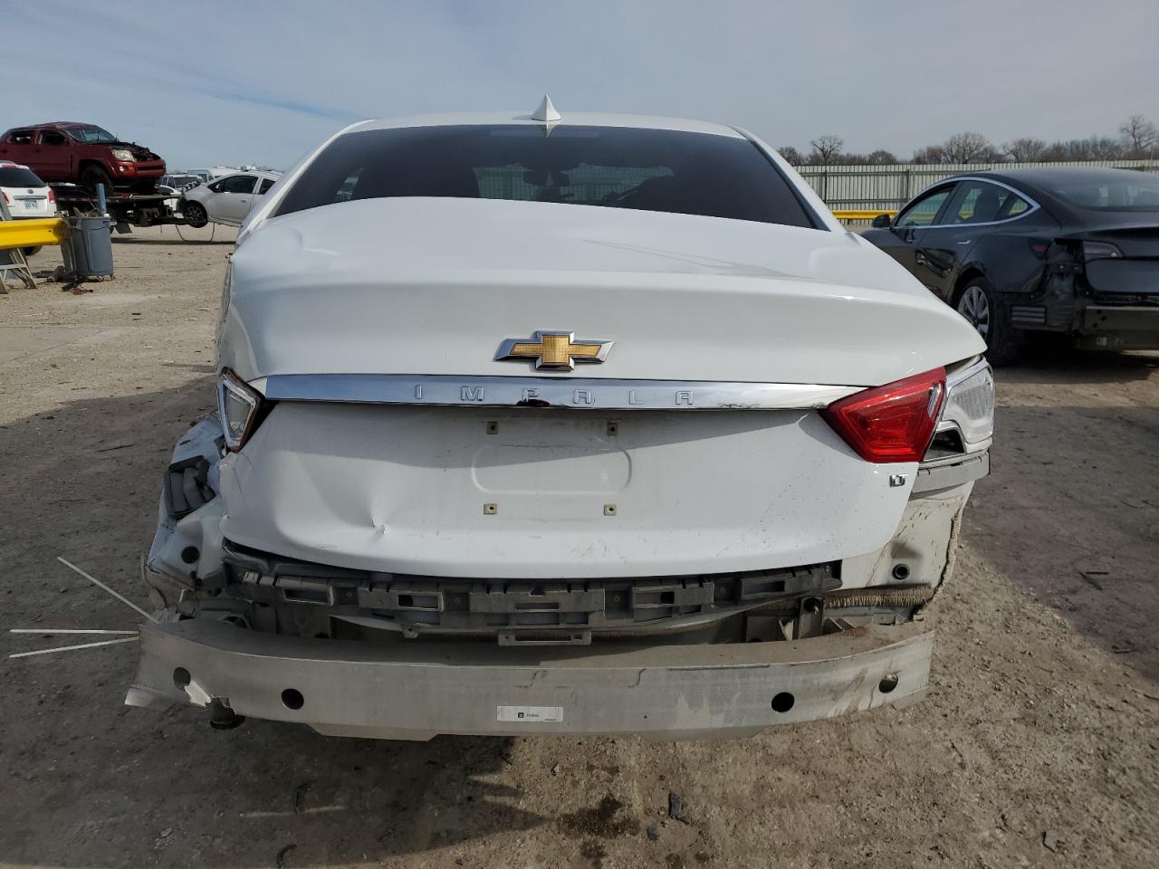 2017 Chevrolet Impala Lt White vin: 1G1105SA4HU181799
