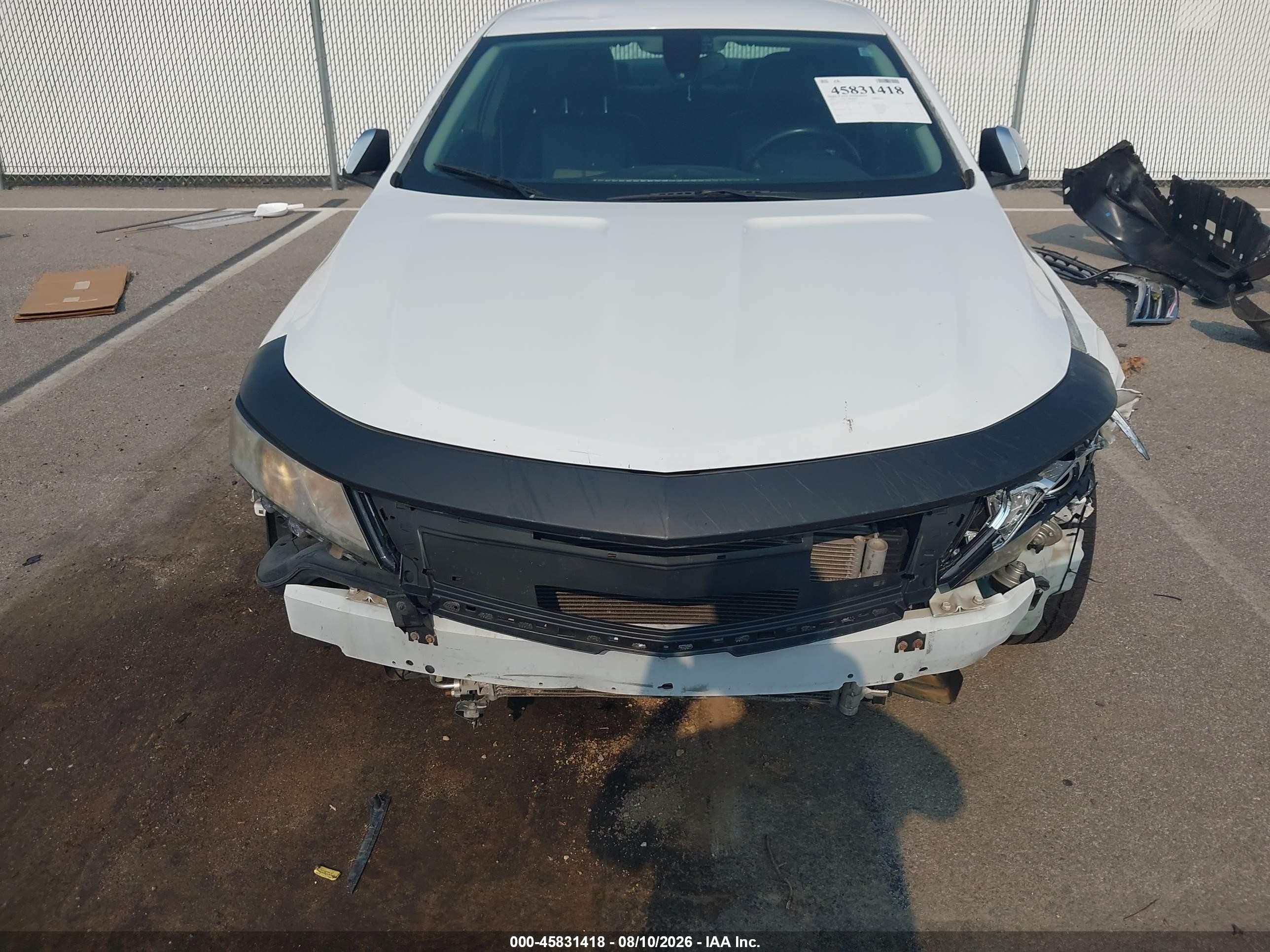 2014 Chevrolet Impala 1lt White vin: 1G1115SL0EU104096