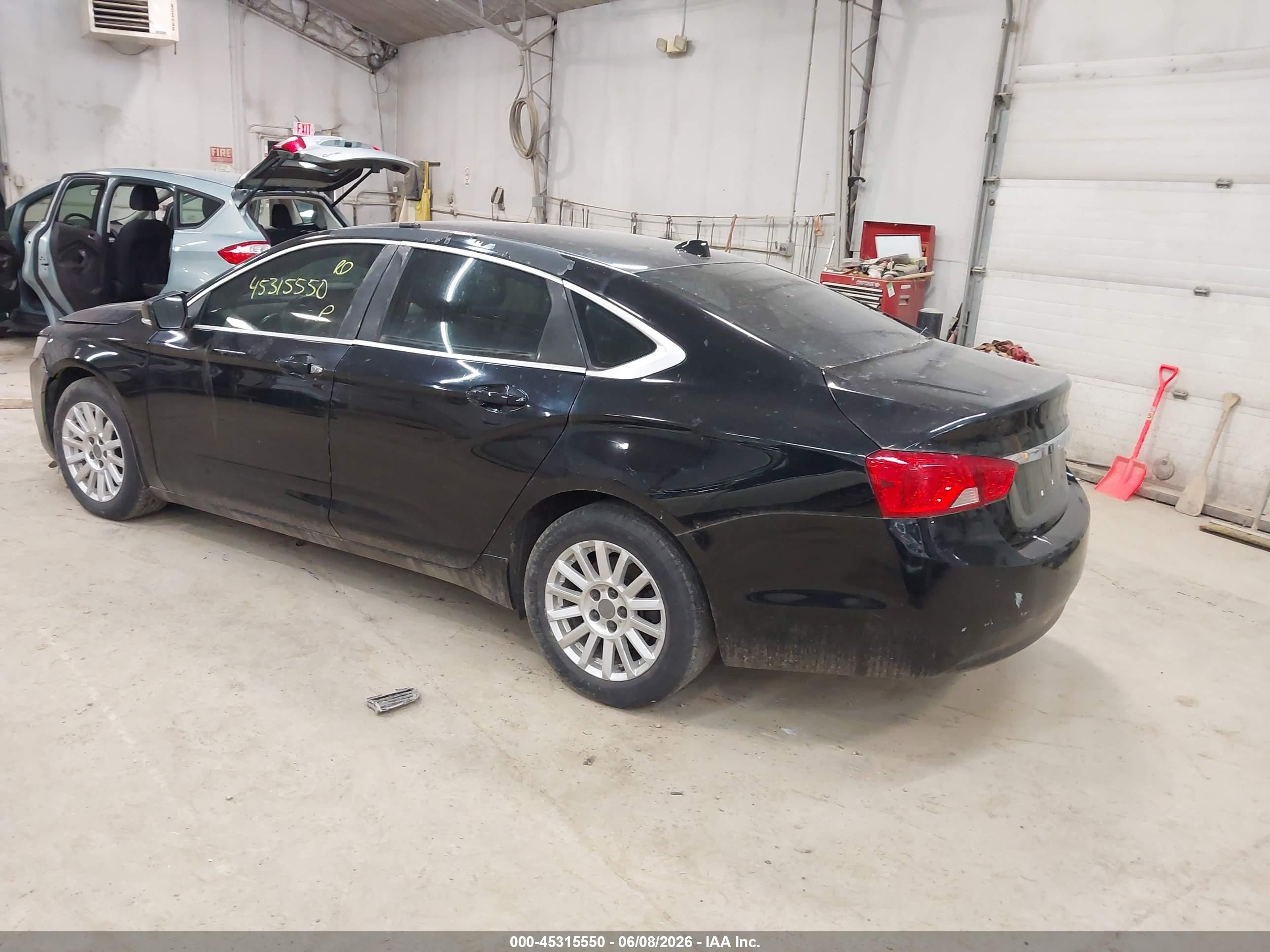 2014 Chevrolet Impala 1lt Black vin: 1G1115SL0EU133551