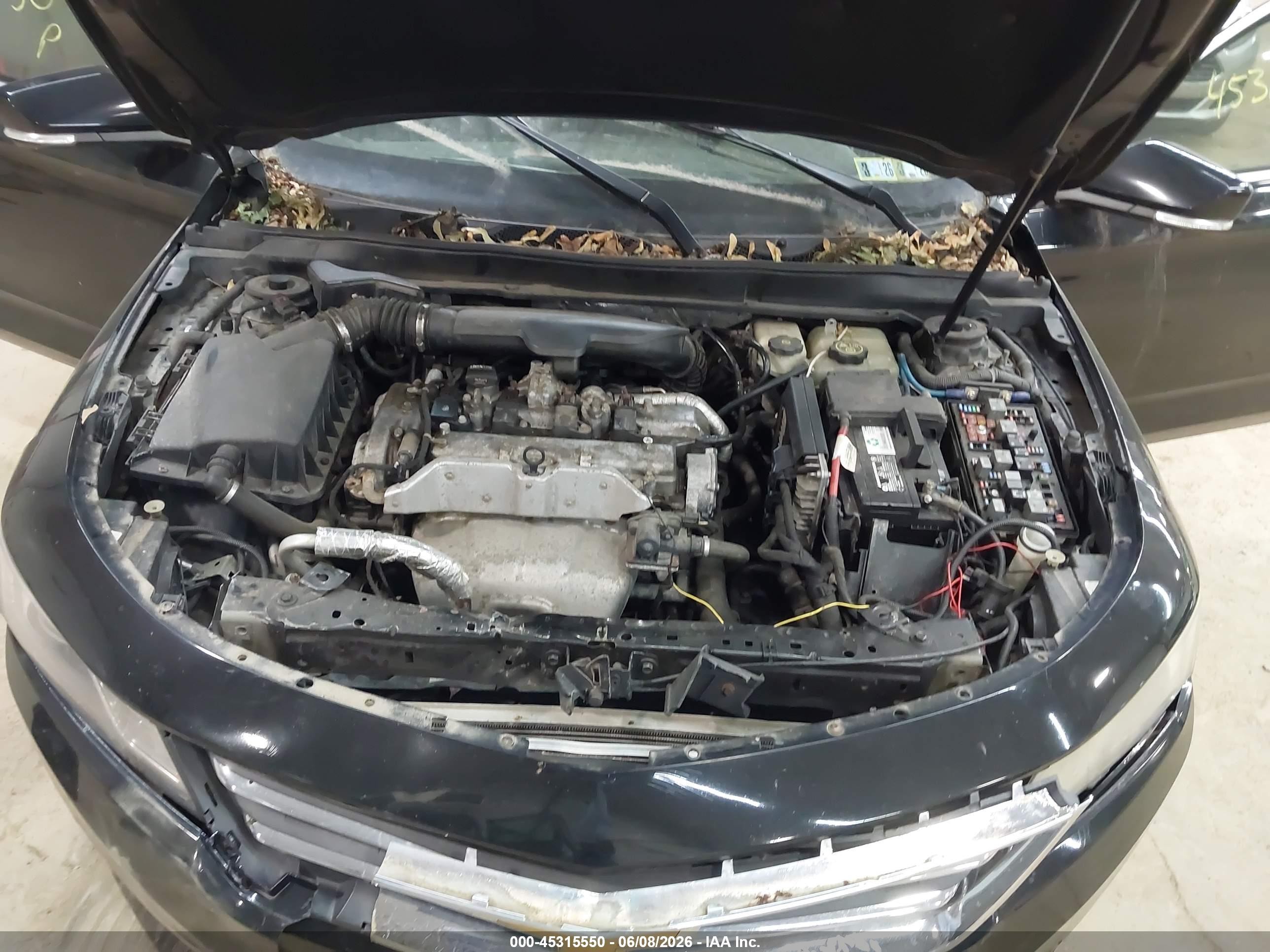 2014 Chevrolet Impala 1lt Black vin: 1G1115SL0EU133551