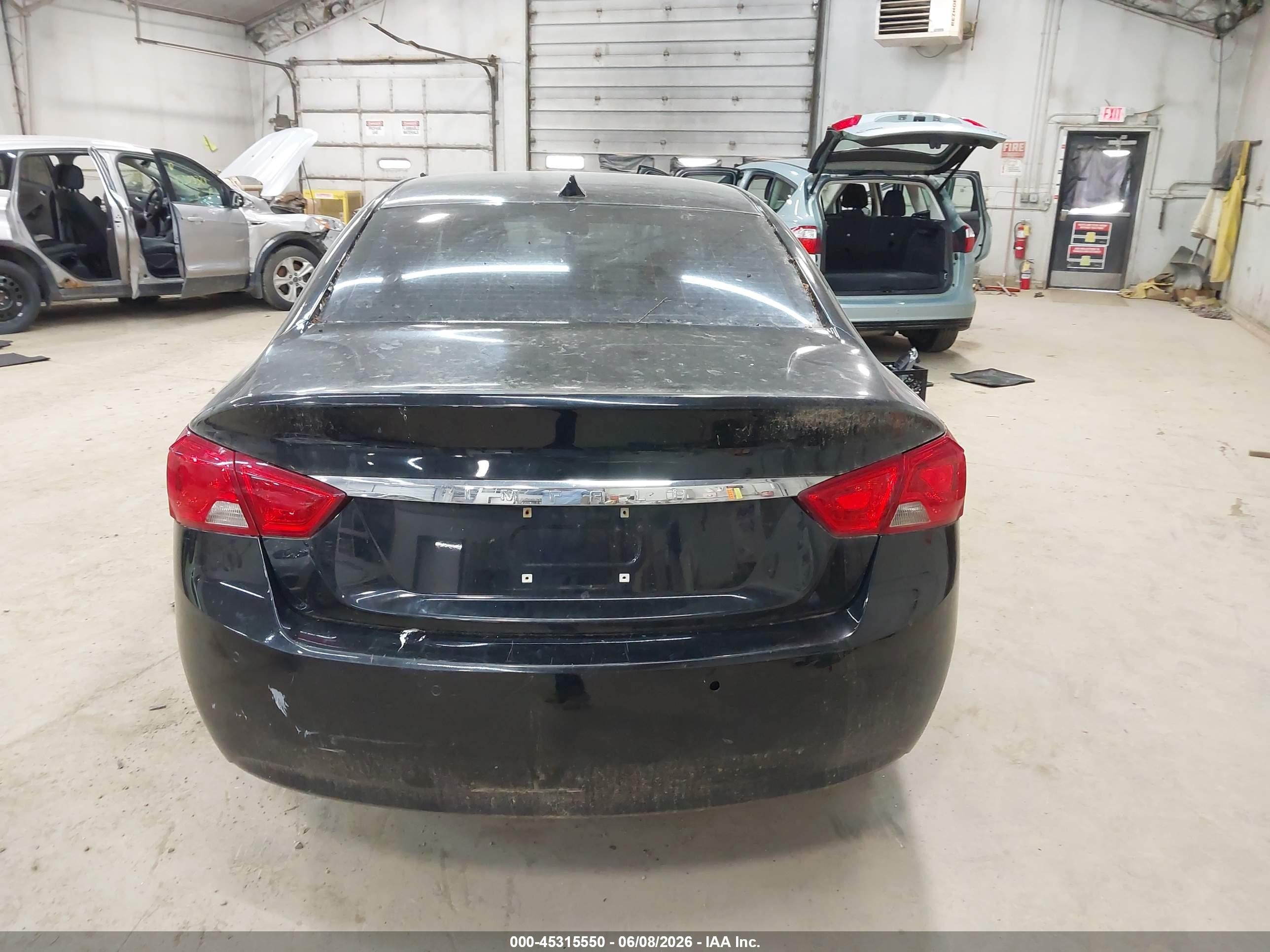 2014 Chevrolet Impala 1lt Black vin: 1G1115SL0EU133551