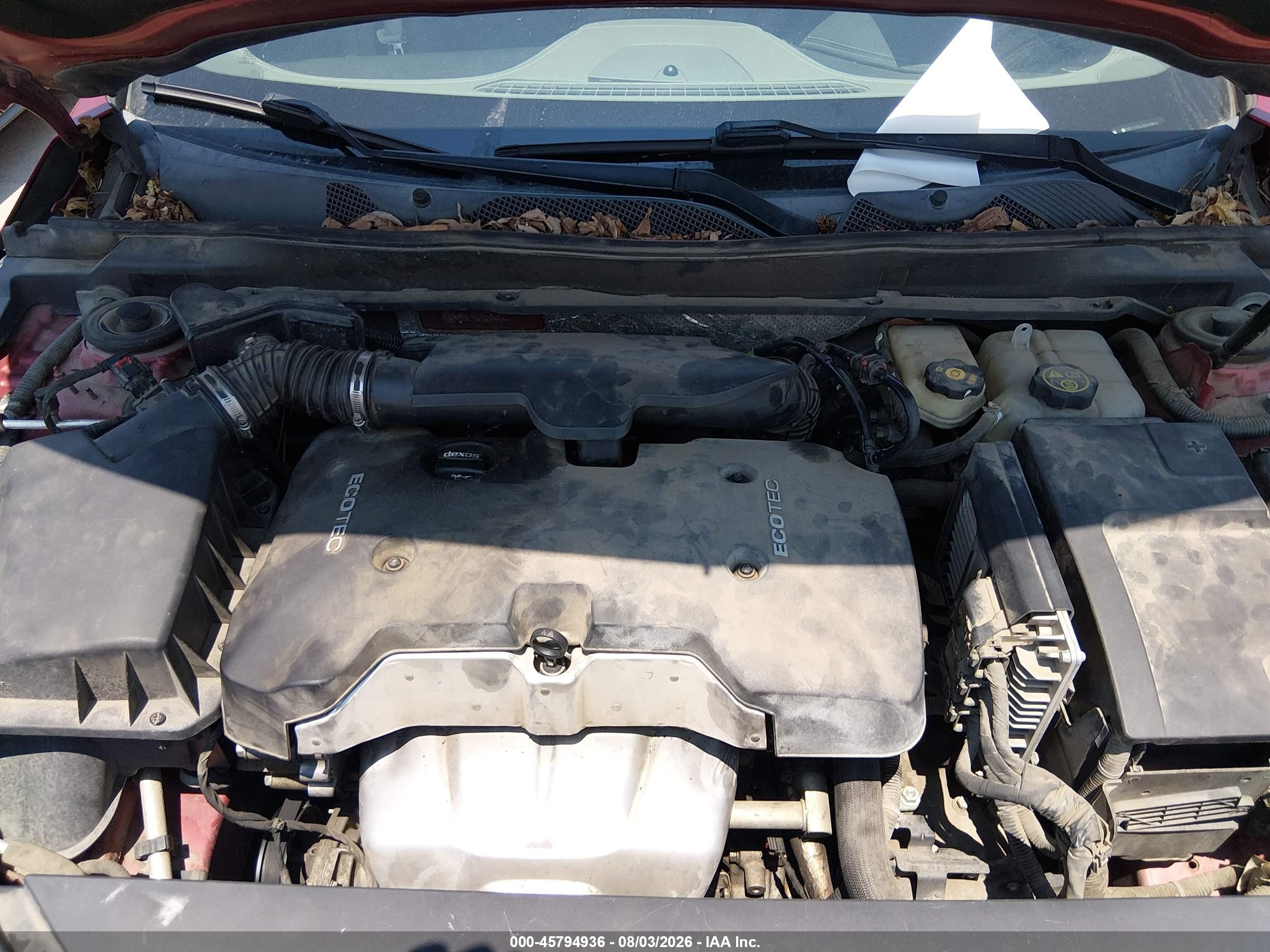 2014 Chevrolet Impala 1lt Red vin: 1G1115SL1EU103894