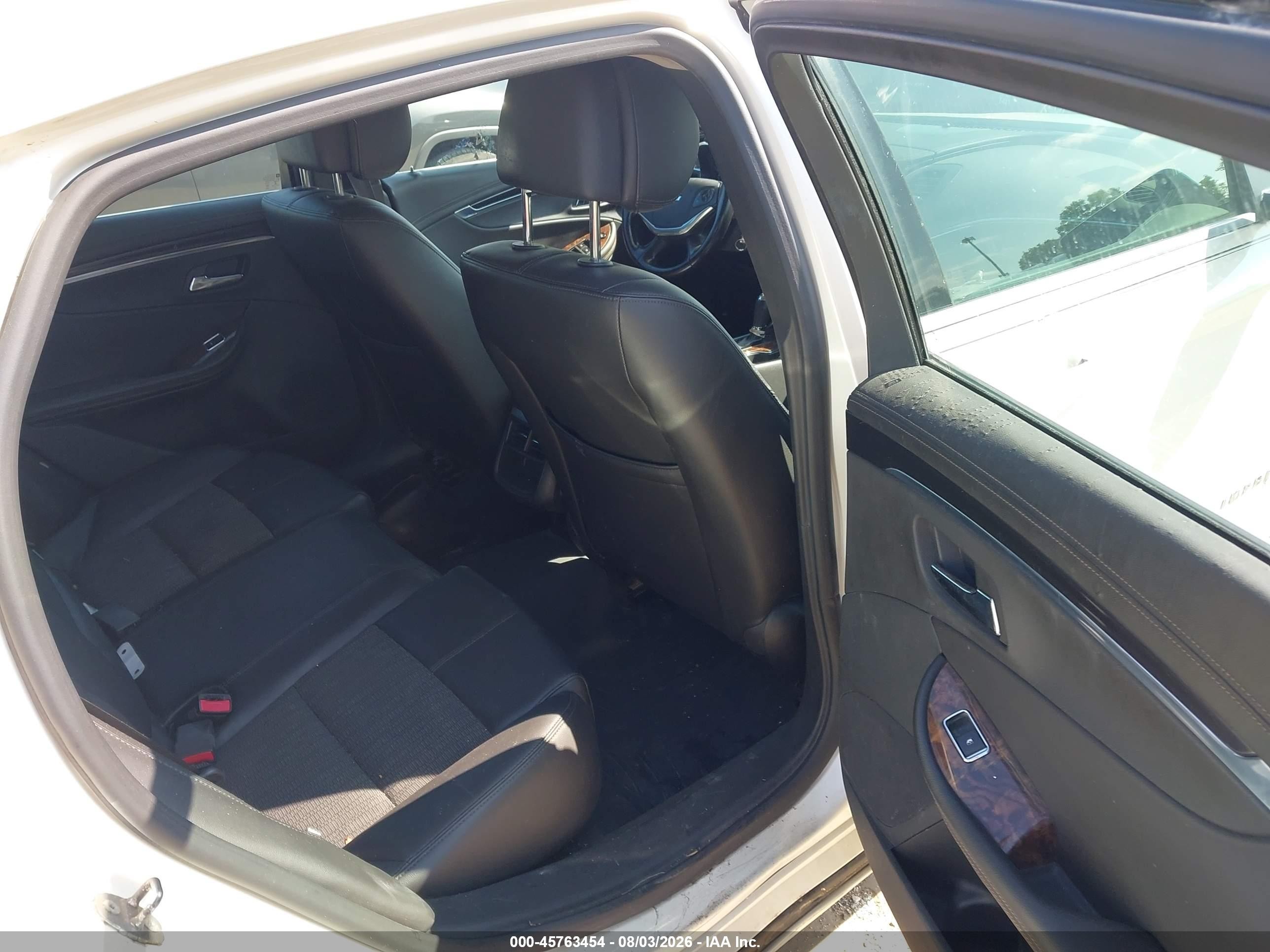 2014 Chevrolet Impala 1lt White vin: 1G1115SL1EU123109