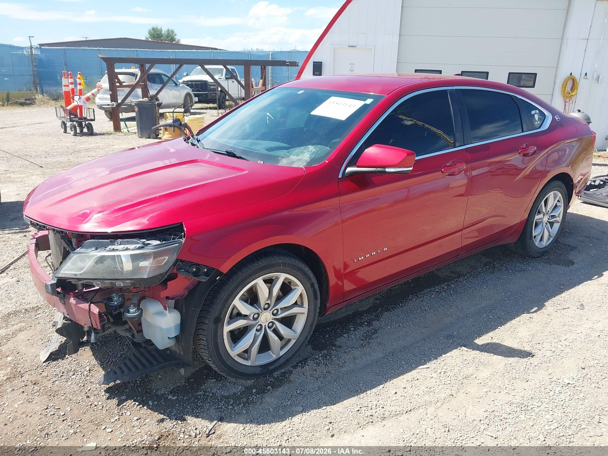 2014 Chevrolet Impala 1lt Red vin: 1G1115SL1EU128147