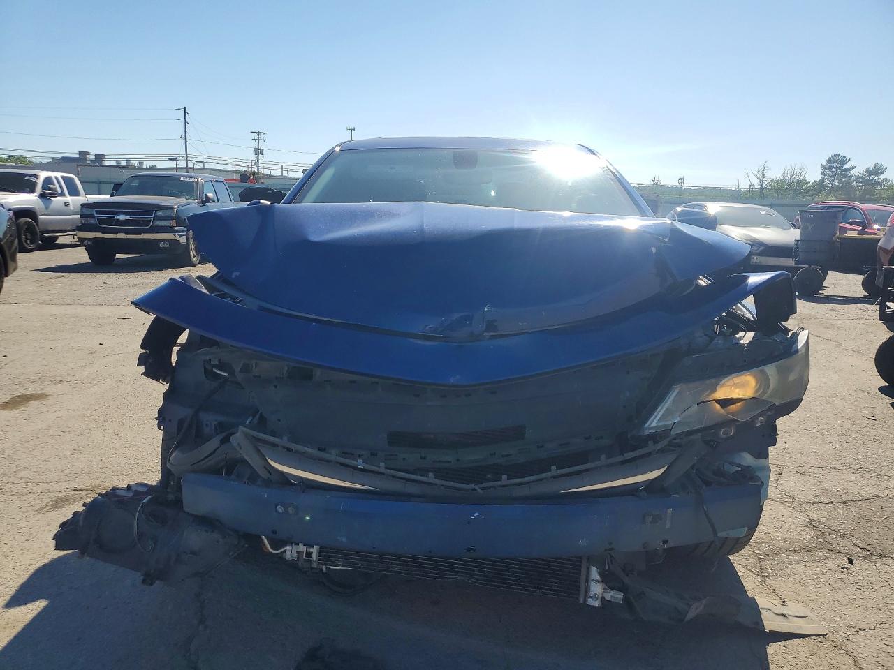 2014 Chevrolet Impala Lt Синий vin: 1G1115SL1EU129184