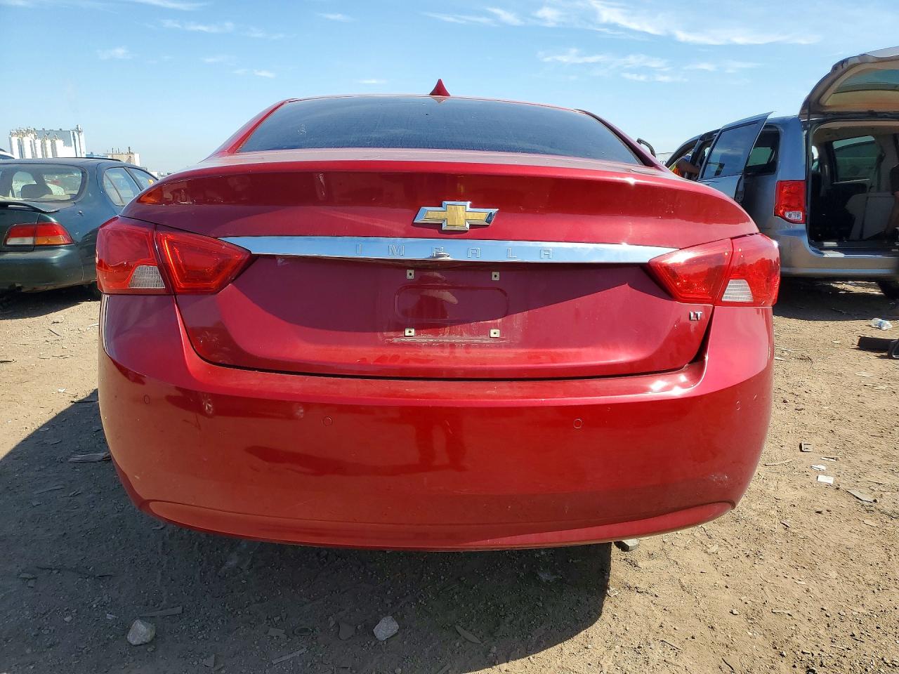 2014 Chevrolet Impala Lt Red vin: 1G1115SL1EU131873
