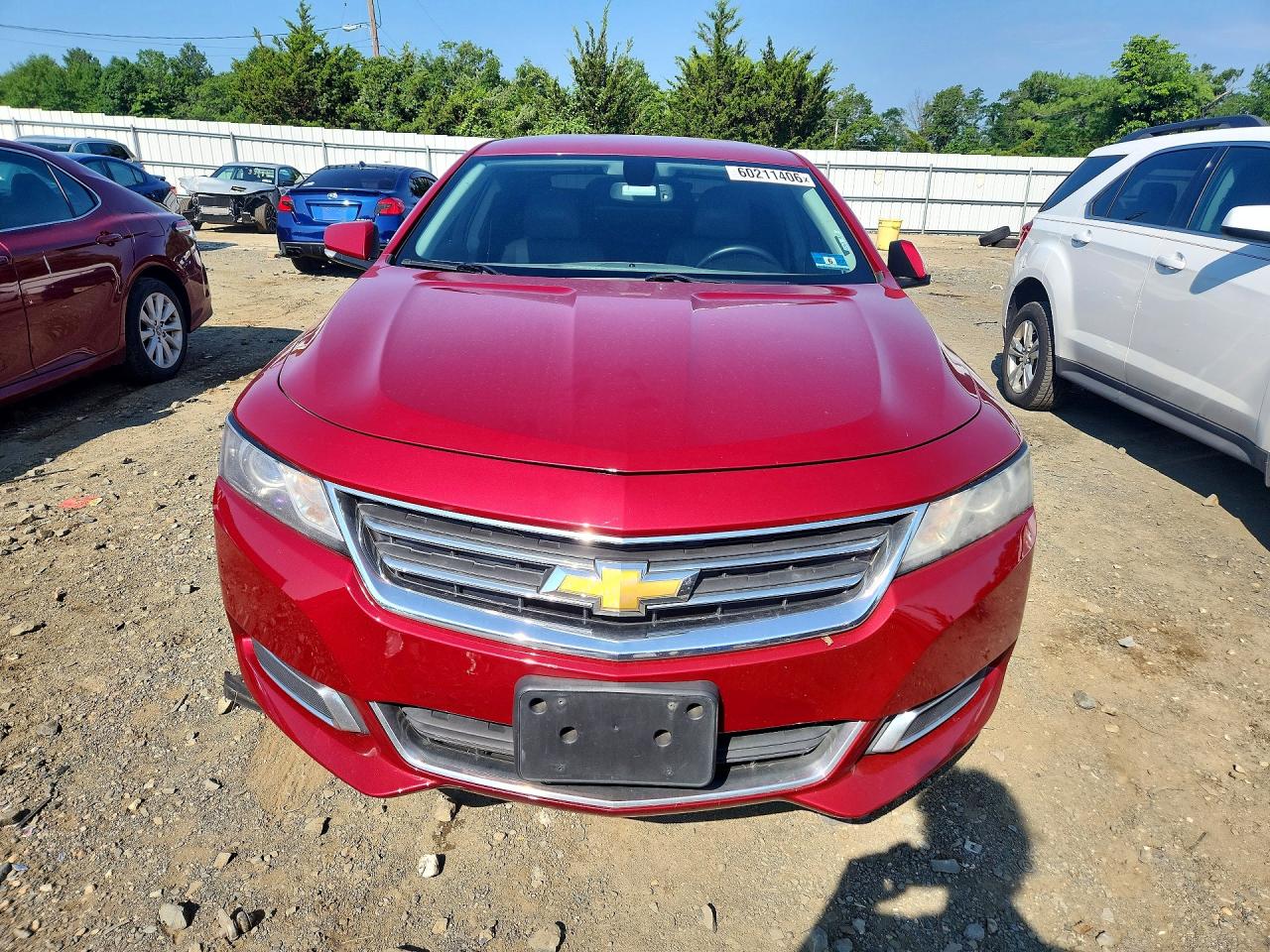 2014 Chevrolet Impala Lt Red vin: 1G1115SL2EU121403