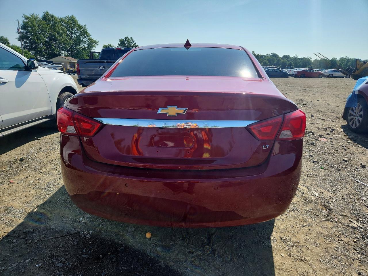 2014 Chevrolet Impala Lt Red vin: 1G1115SL2EU121403