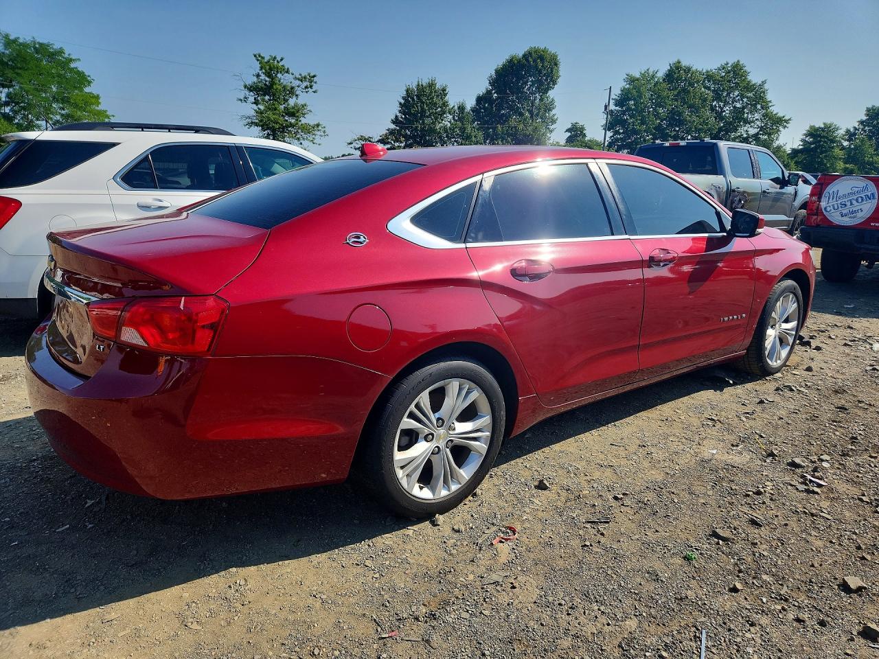 2014 Chevrolet Impala Lt Red vin: 1G1115SL2EU121403