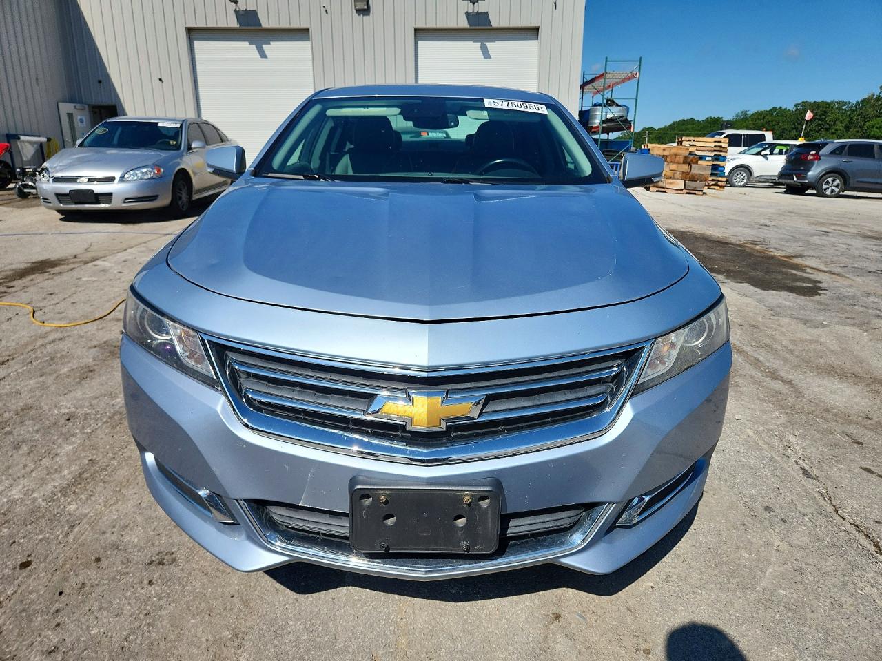 2014 Chevrolet Impala Lt Blue vin: 1G1115SL2EU122194