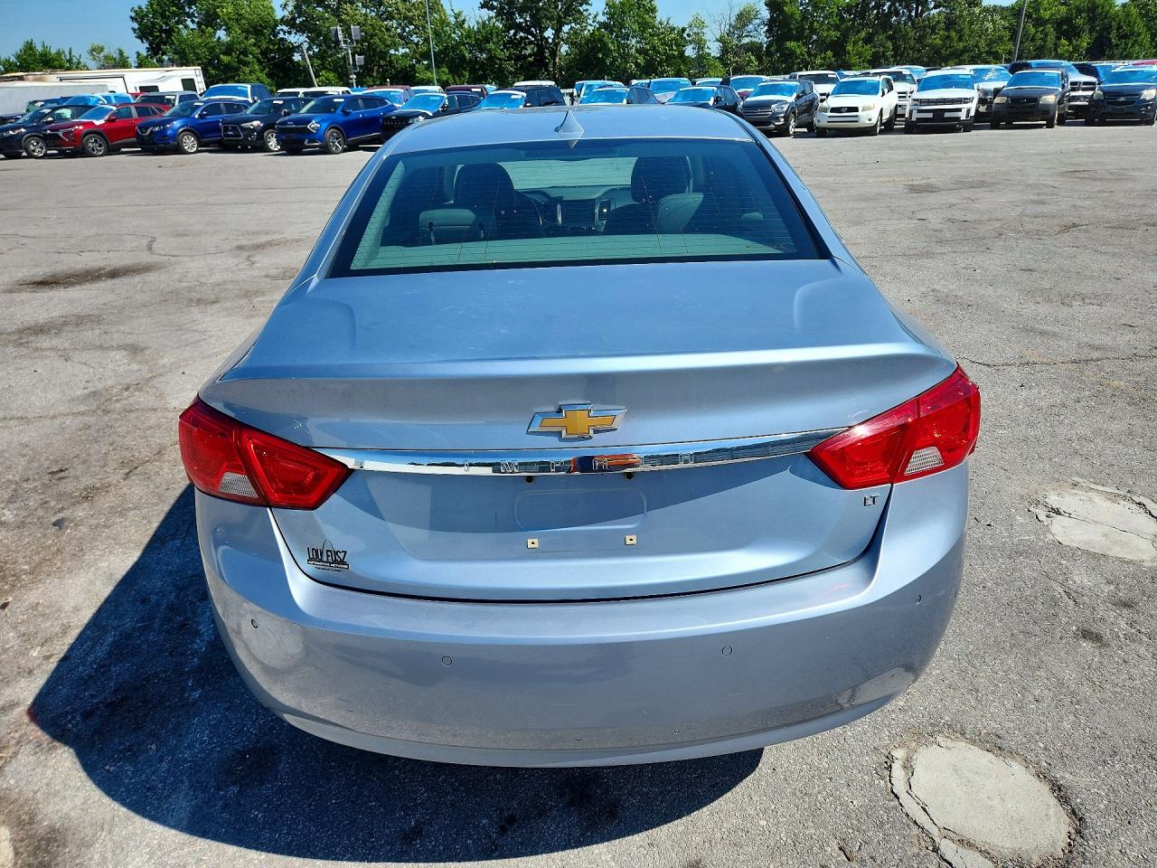 2014 Chevrolet Impala Lt Blue vin: 1G1115SL2EU122194