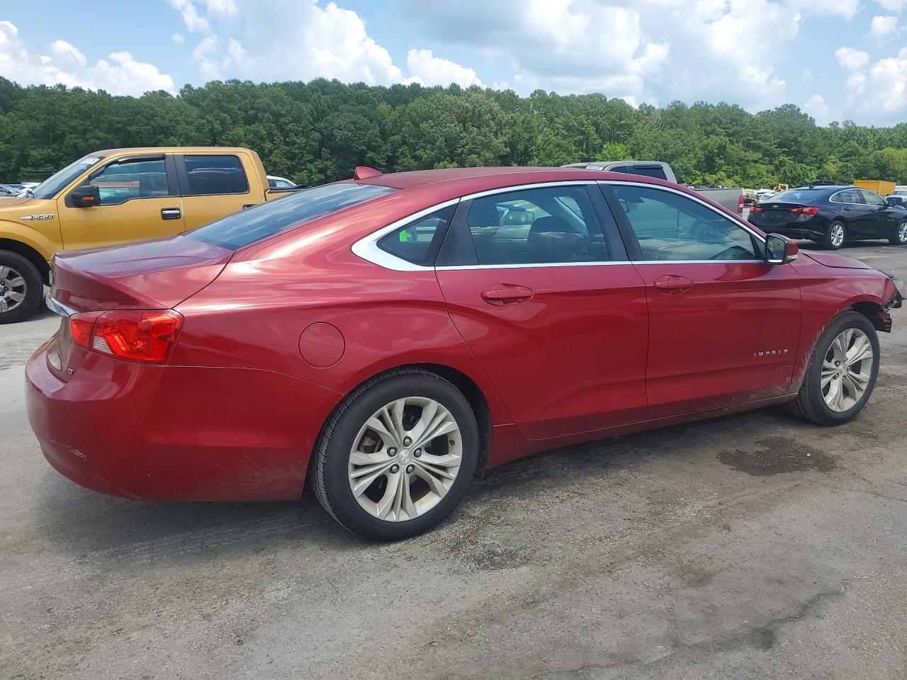2014 Chevrolet Impala Lt Red vin: 1G1115SL2EU126682