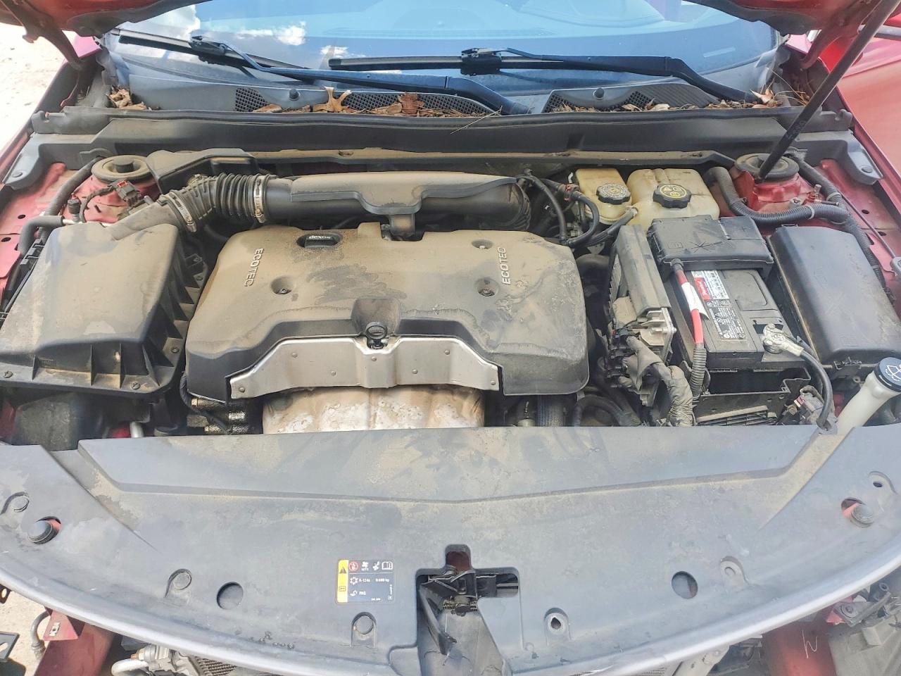 2014 Chevrolet Impala Lt Red vin: 1G1115SL2EU126682