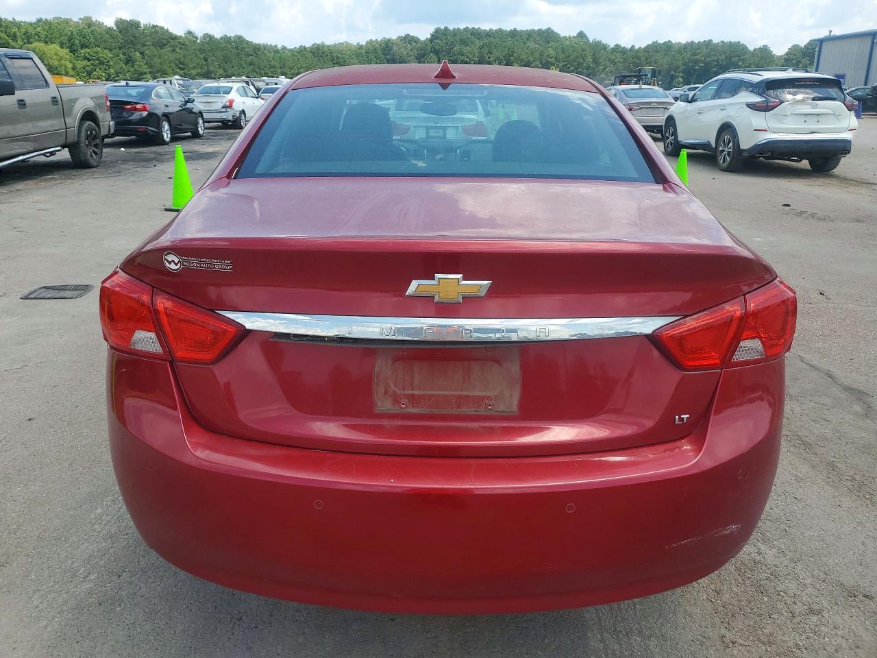 2014 Chevrolet Impala Lt Red vin: 1G1115SL2EU126682