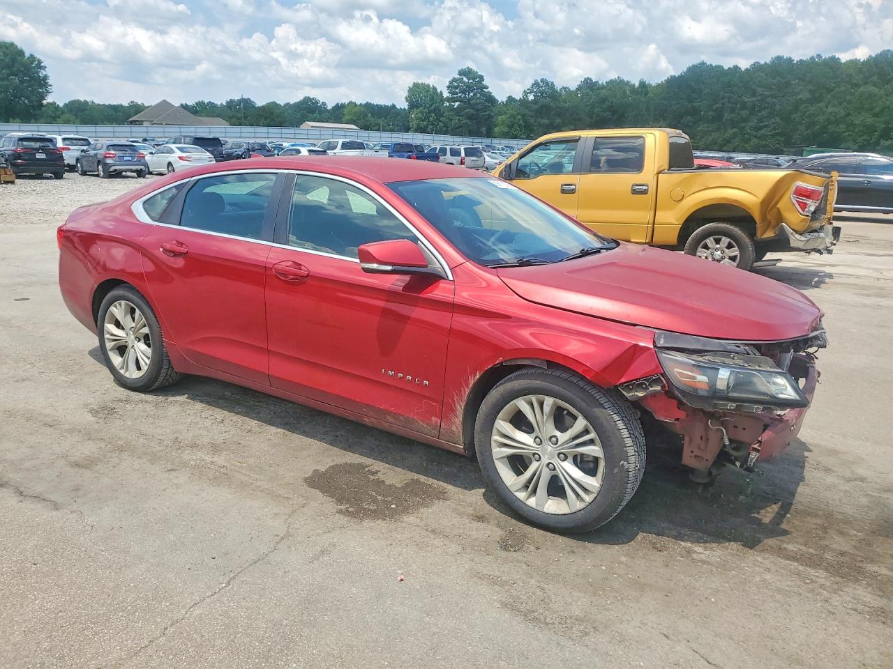 2014 Chevrolet Impala Lt Red vin: 1G1115SL2EU126682