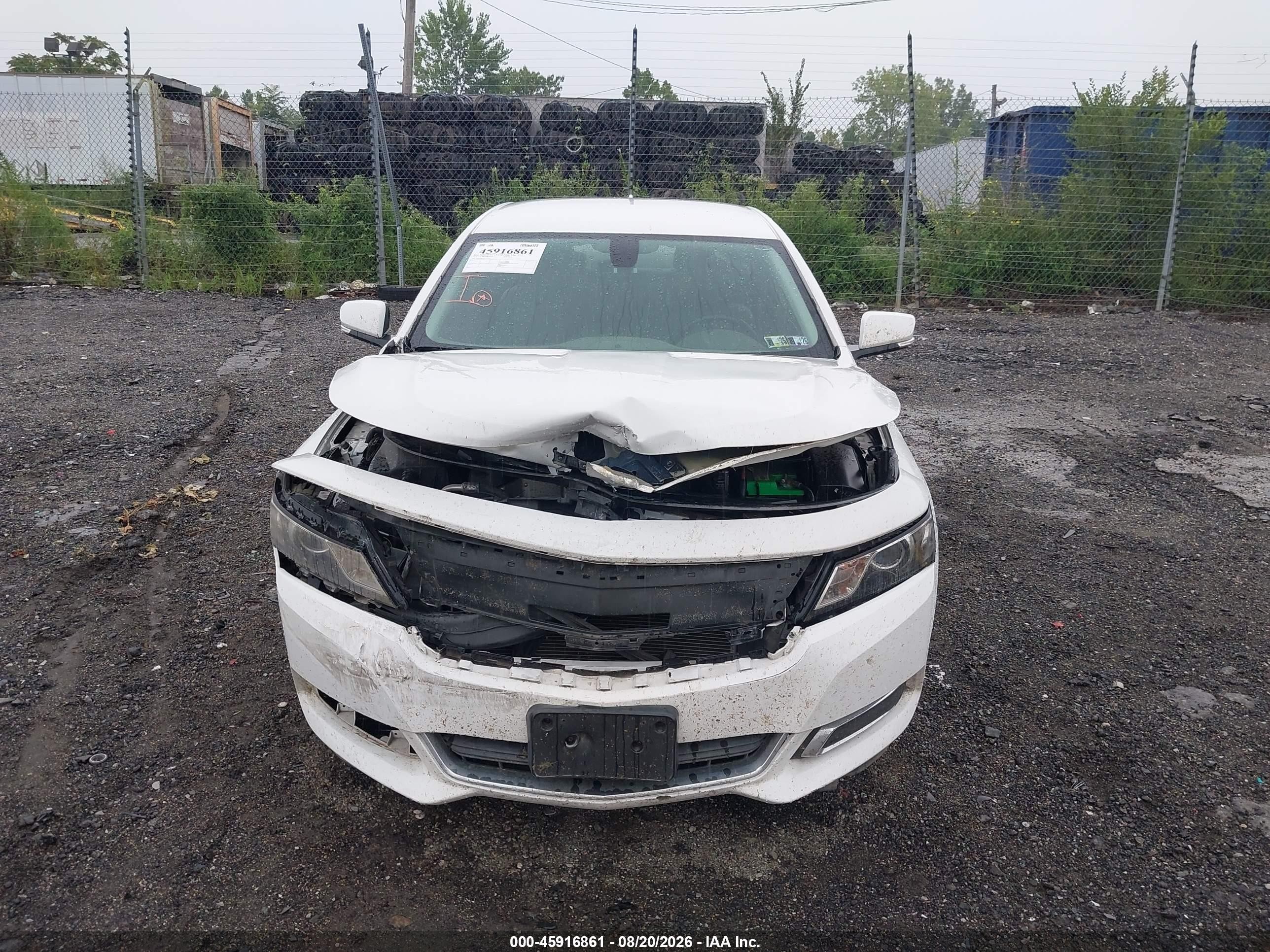 2014 Chevrolet Impala 1lt White vin: 1G1115SL2EU131414