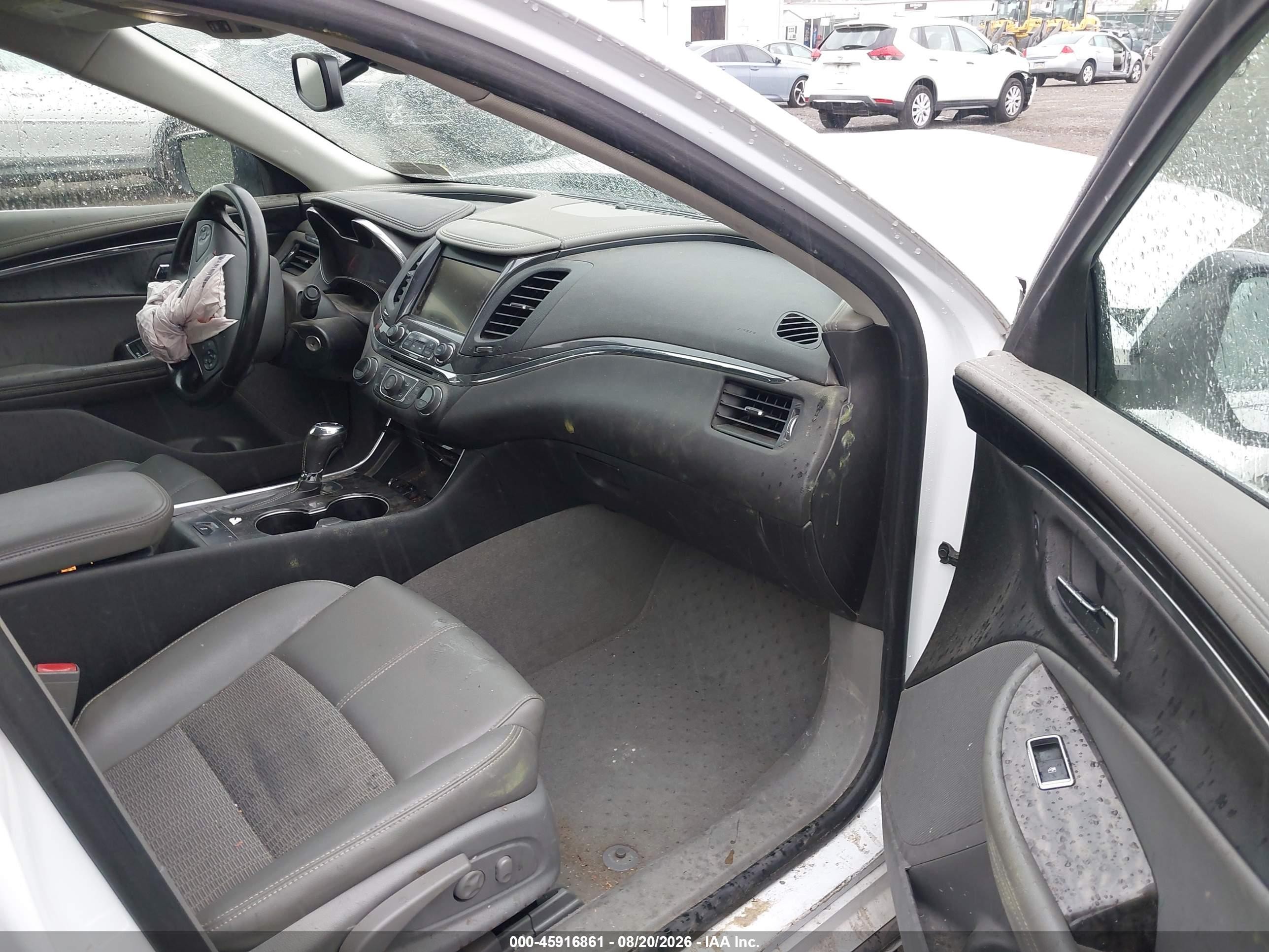 2014 Chevrolet Impala 1lt White vin: 1G1115SL2EU131414