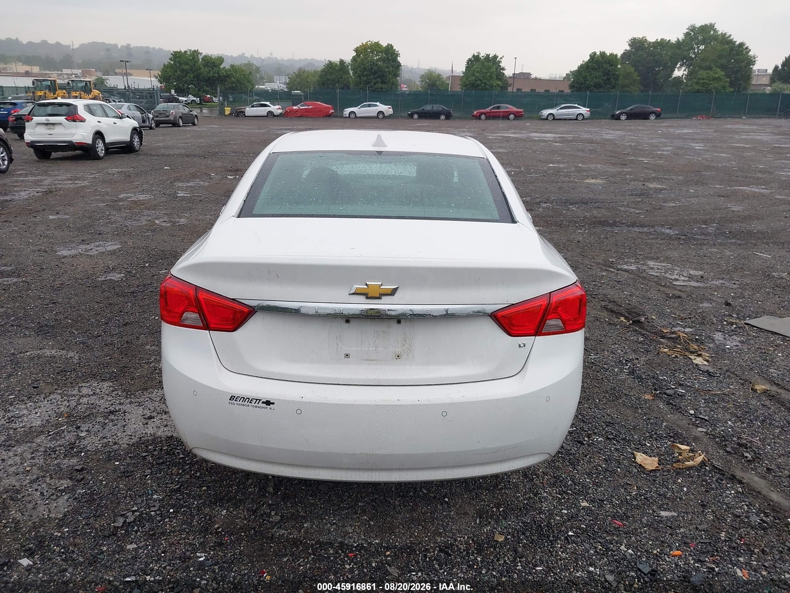 2014 Chevrolet Impala 1lt White vin: 1G1115SL2EU131414