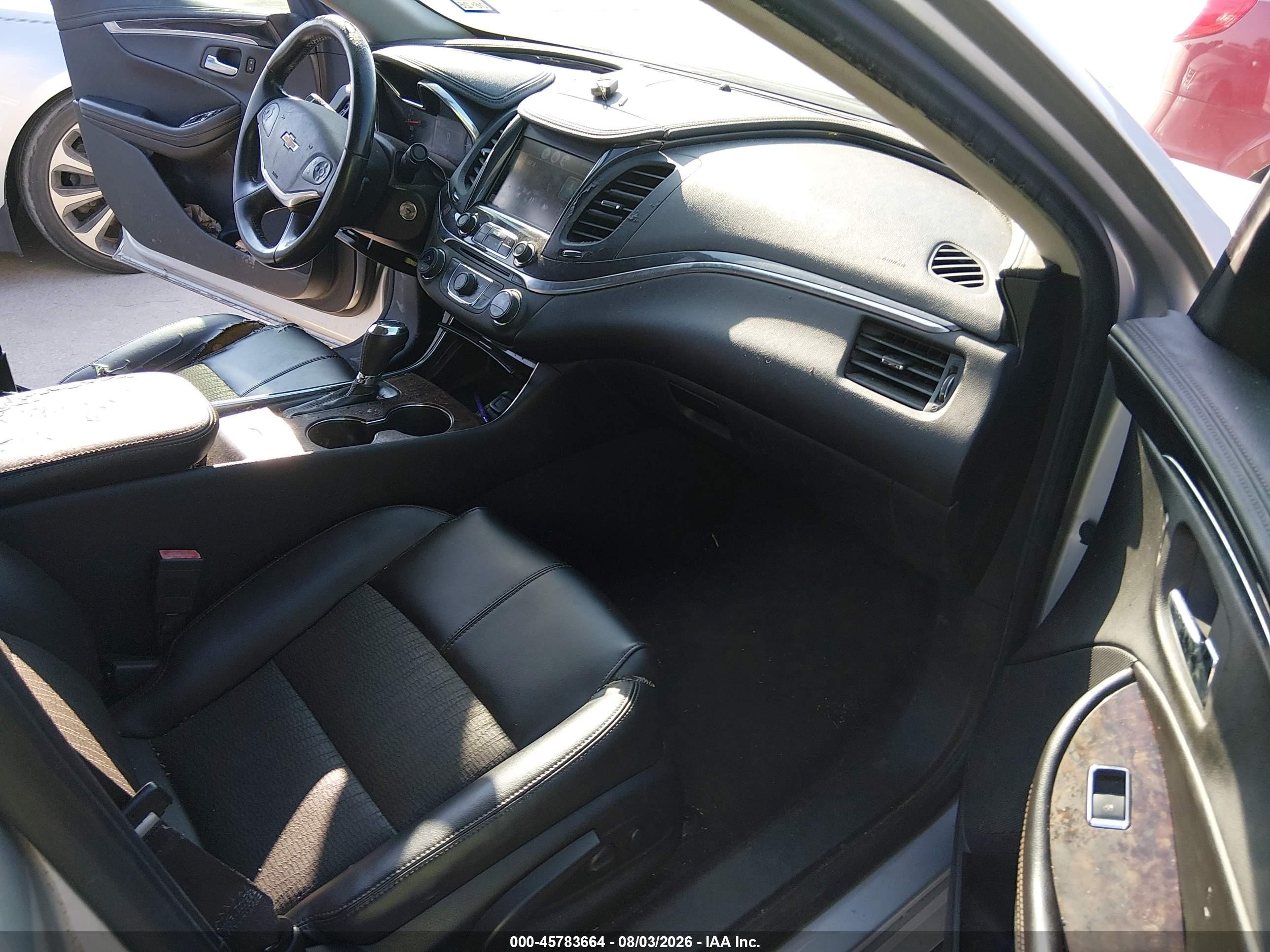 2015 Chevrolet Impala 1lt Silver vin: 1G1115SL2FU127249
