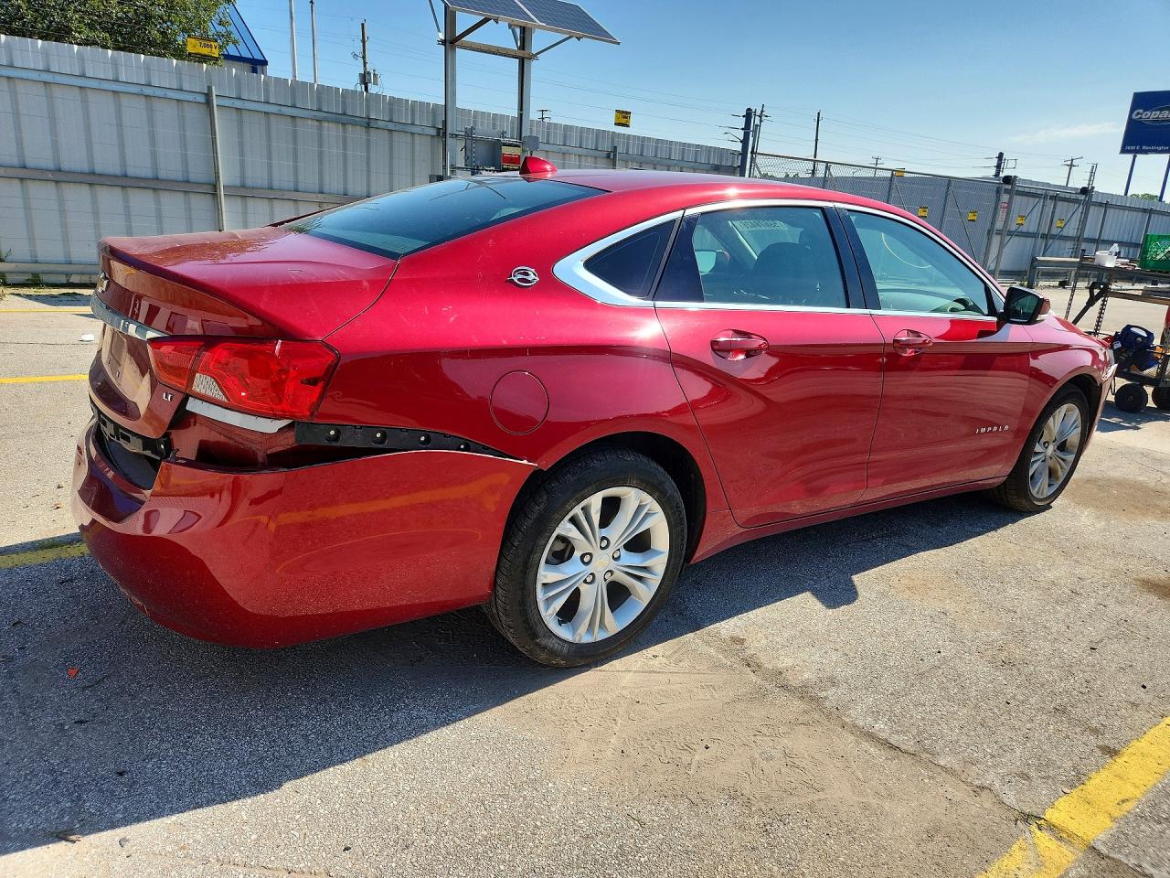 2014 Chevrolet Impala Lt Red vin: 1G1115SL3EU113343