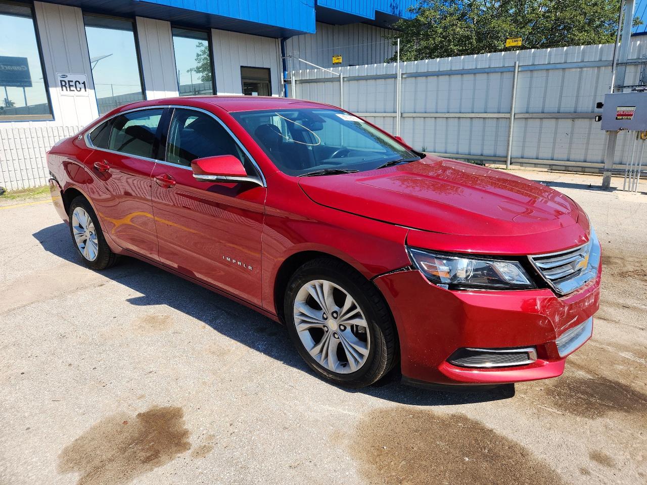 2014 Chevrolet Impala Lt Red vin: 1G1115SL3EU113343