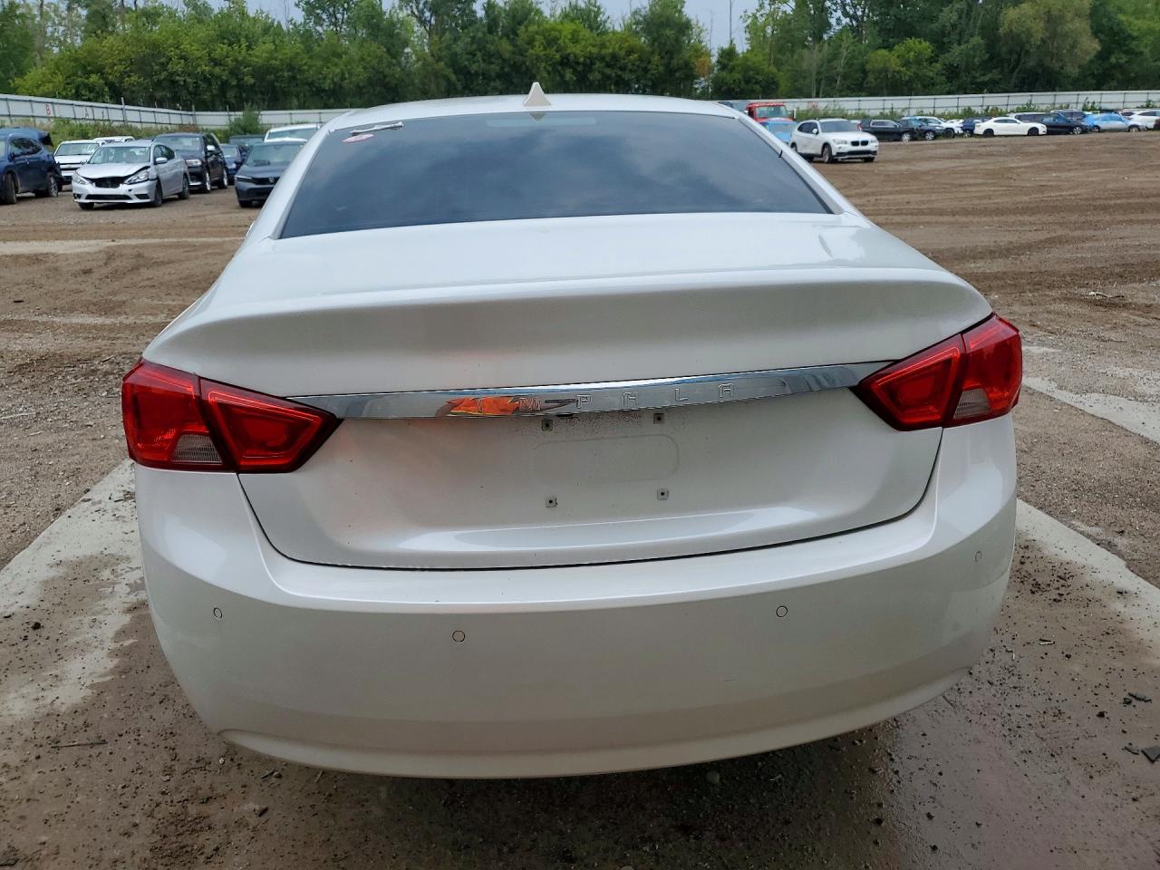 2014 Chevrolet Impala Lt White vin: 1G1115SL3EU169346