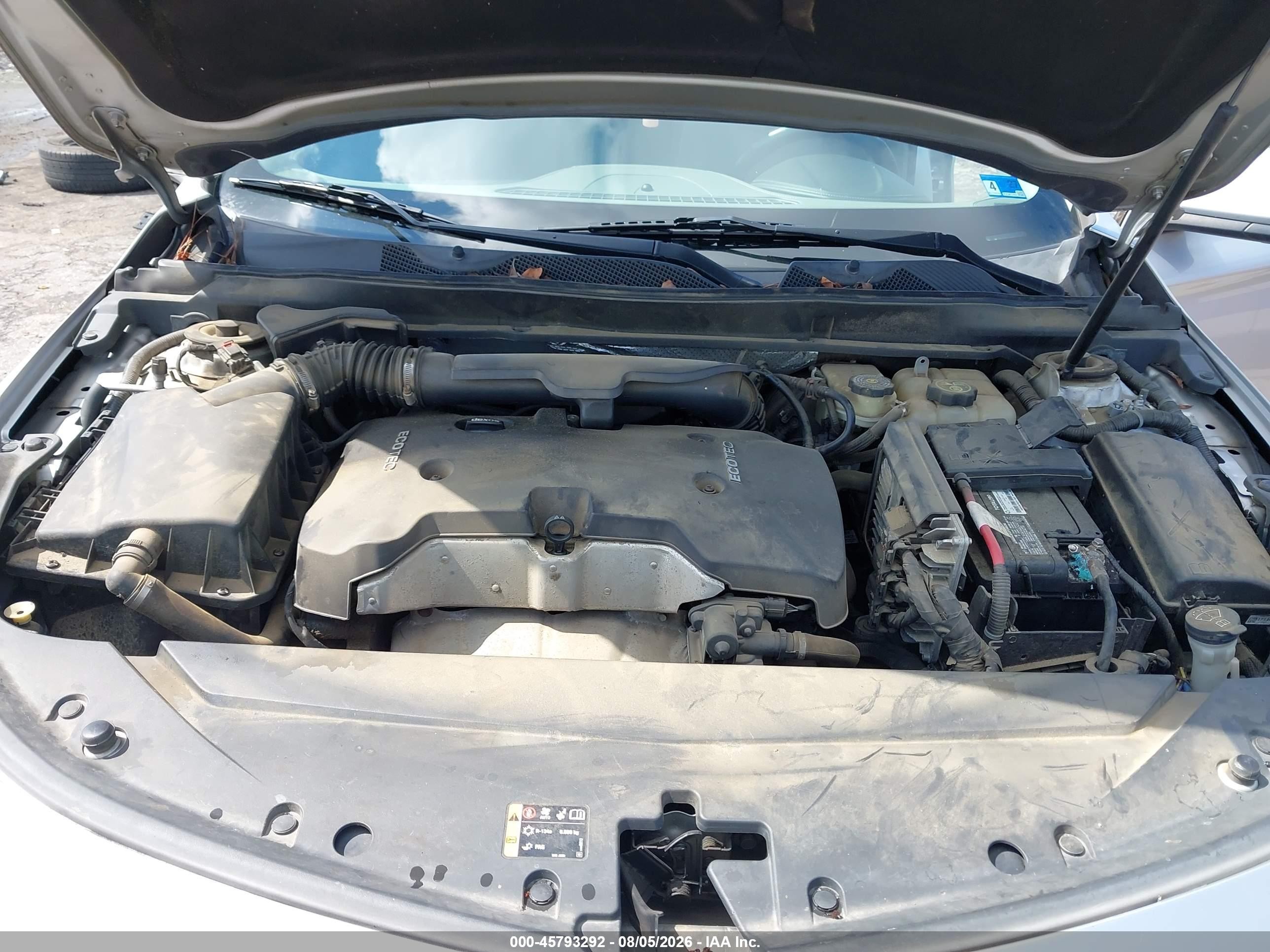 2014 Chevrolet Impala 1lt Silver vin: 1G1115SL4EU121144