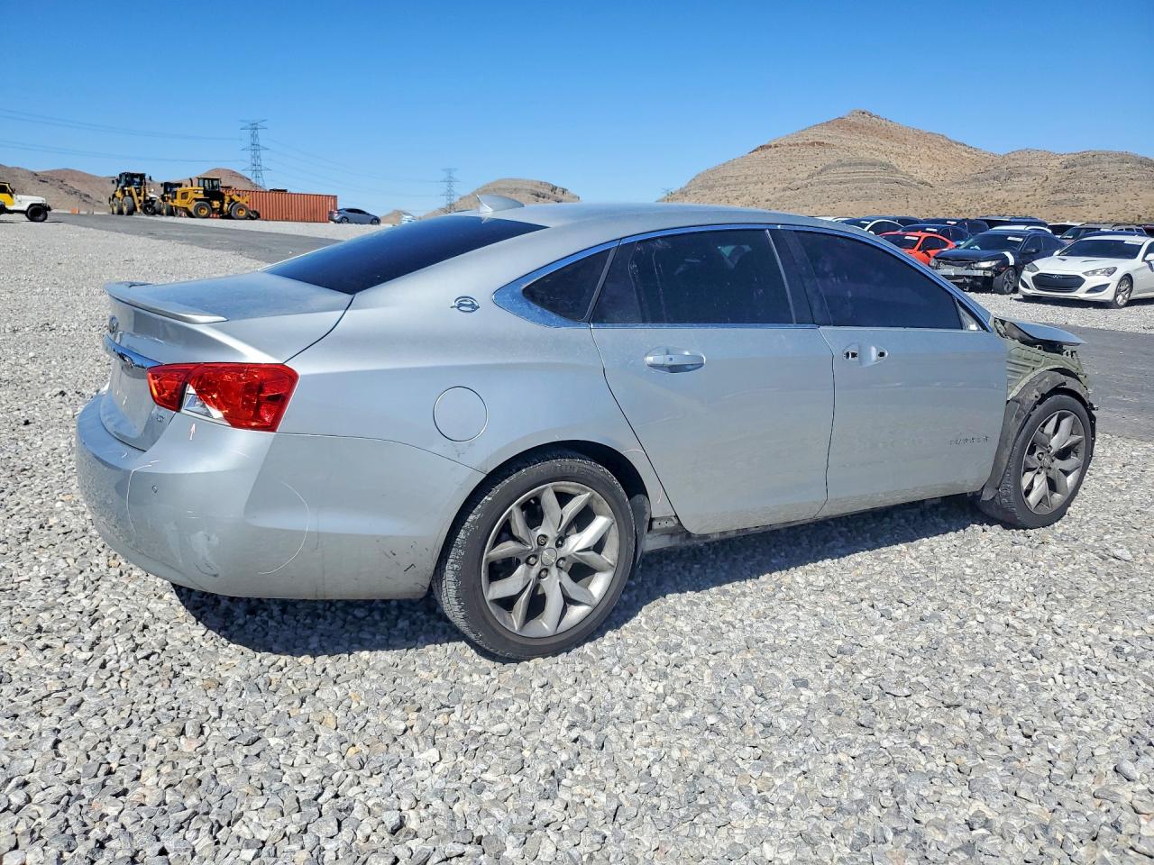 2015 Chevrolet Impala Lt Silver vin: 1G1115SL4FU133022