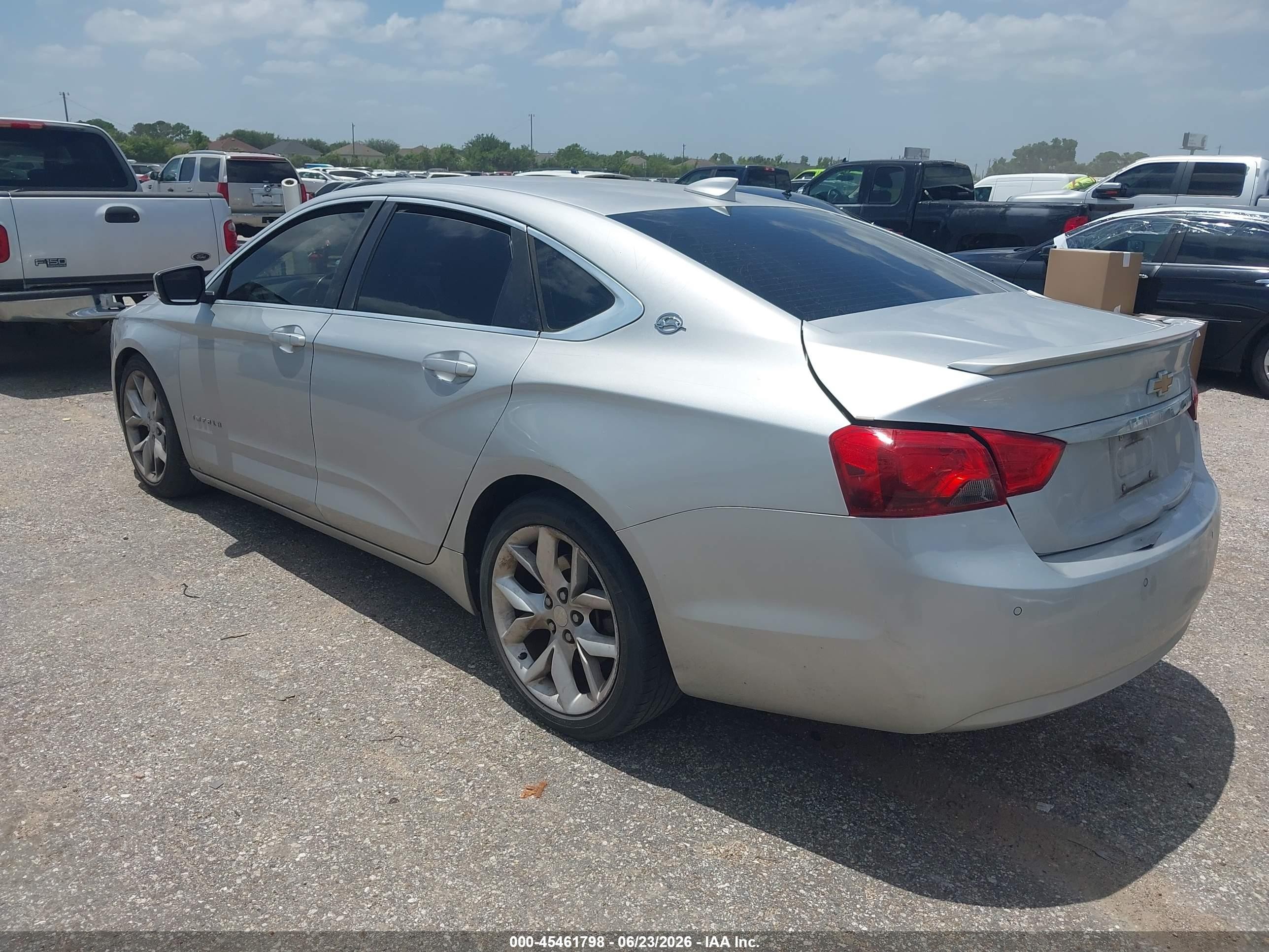 2015 Chevrolet Impala 1lt Silver vin: 1G1115SL4FU141816