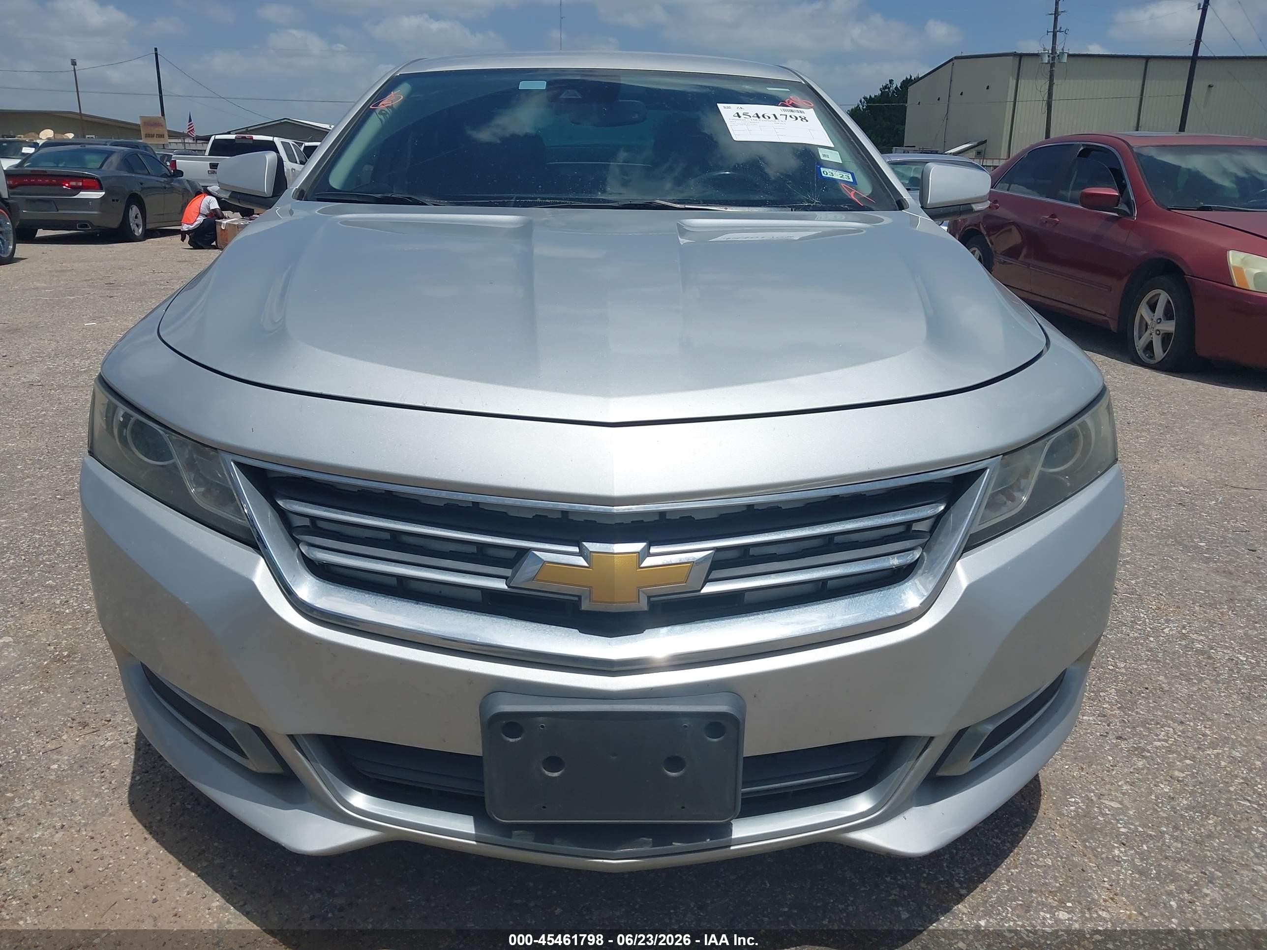 2015 Chevrolet Impala 1lt Silver vin: 1G1115SL4FU141816